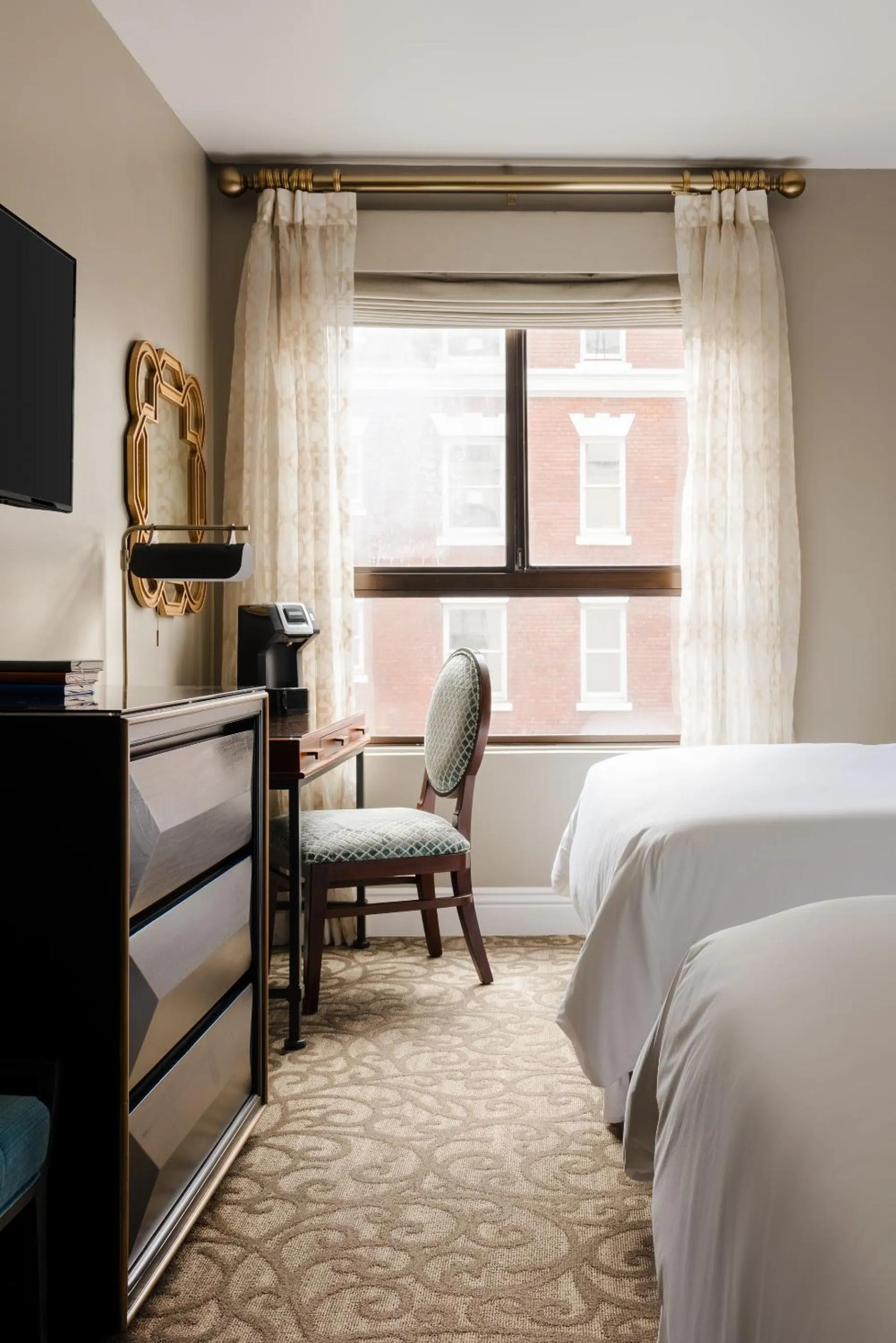 Seating area, Bed in Hotel Bijou - Union Square