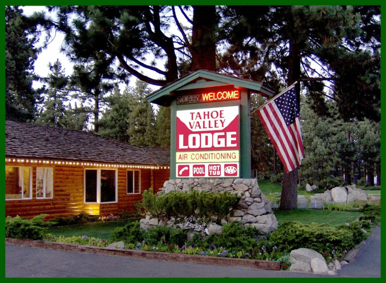 Property building in Tahoe Valley Lodge
