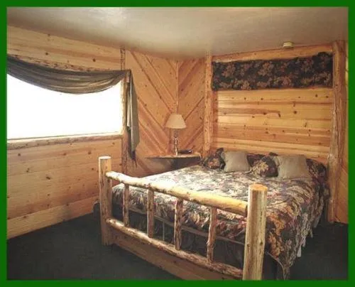 Bed in Tahoe Valley Lodge