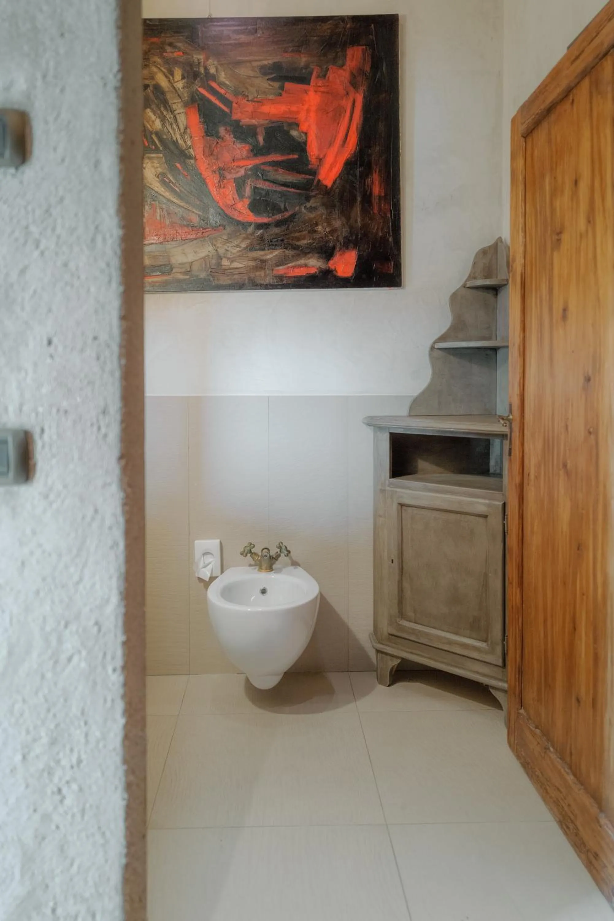 Bathroom in Tenuta Le Cave