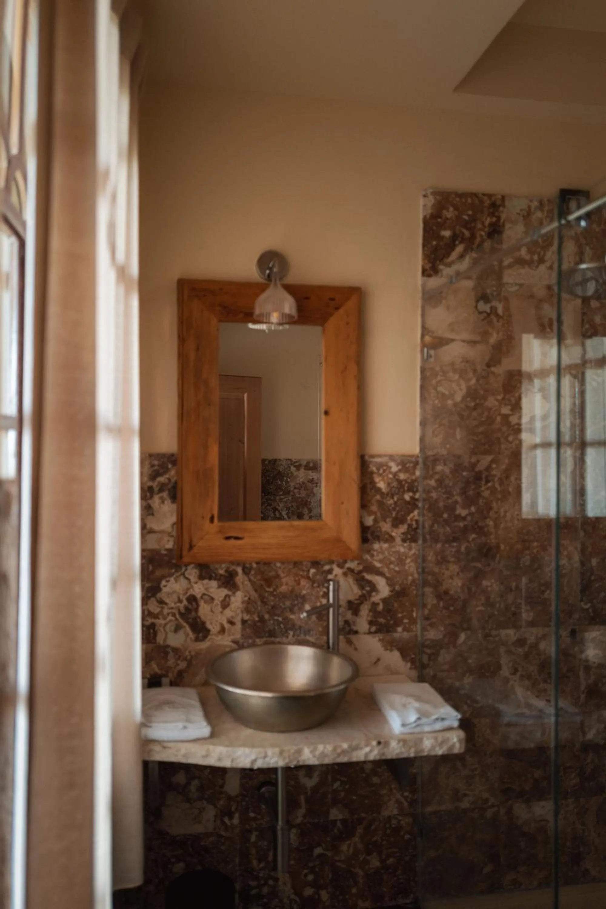 Bathroom in Tenuta Le Cave