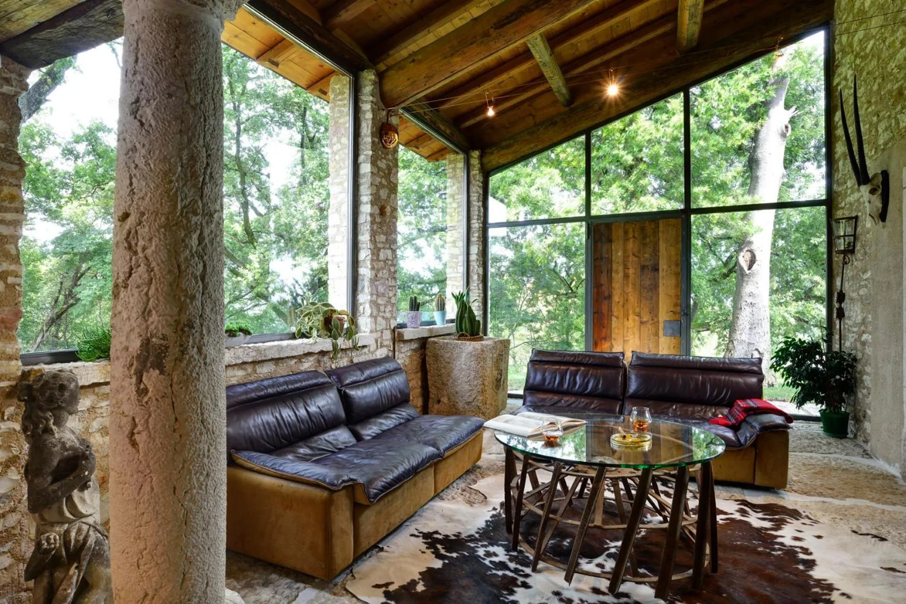 Living room in Tenuta Le Cave