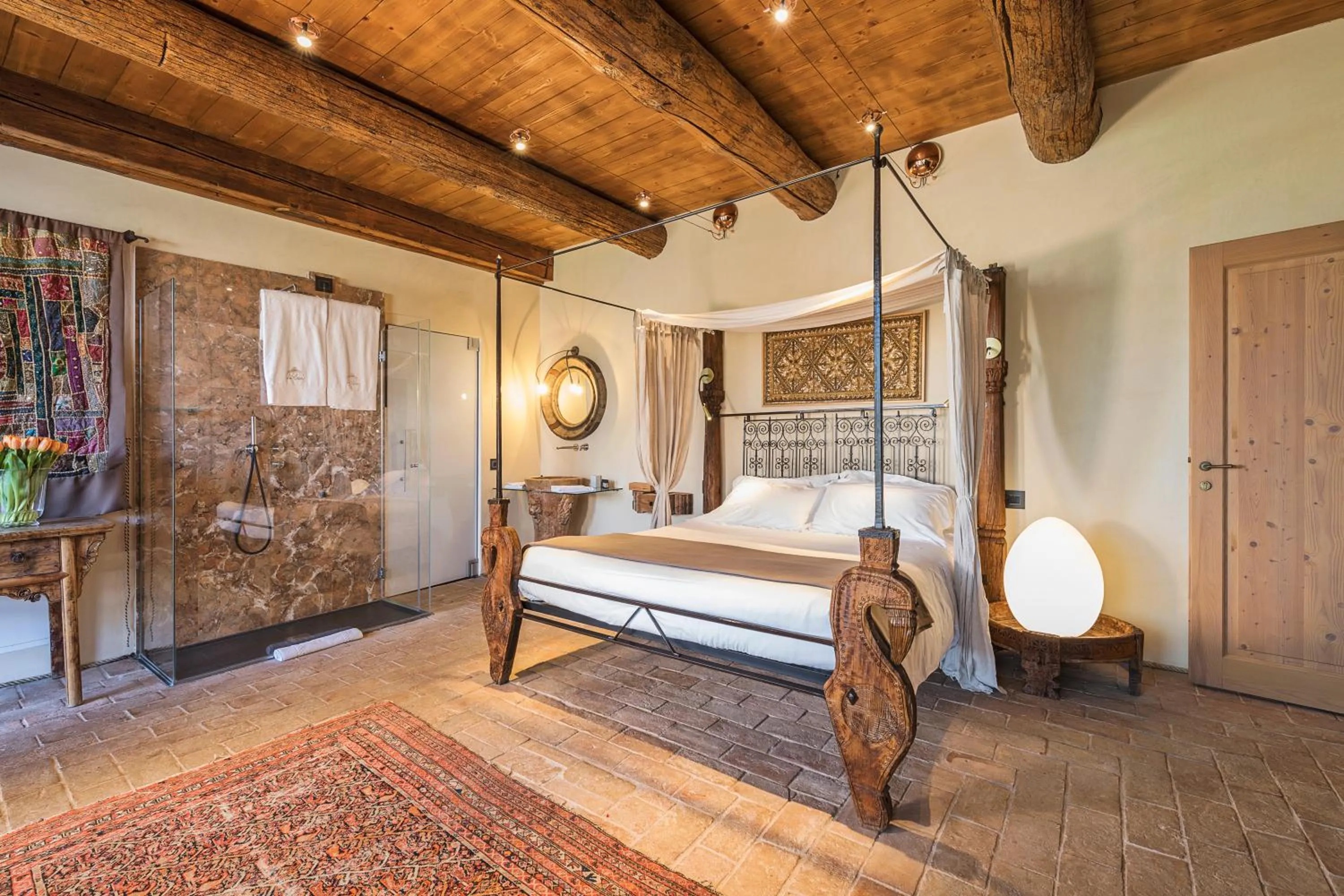 Bedroom, Bed in Tenuta Le Cave