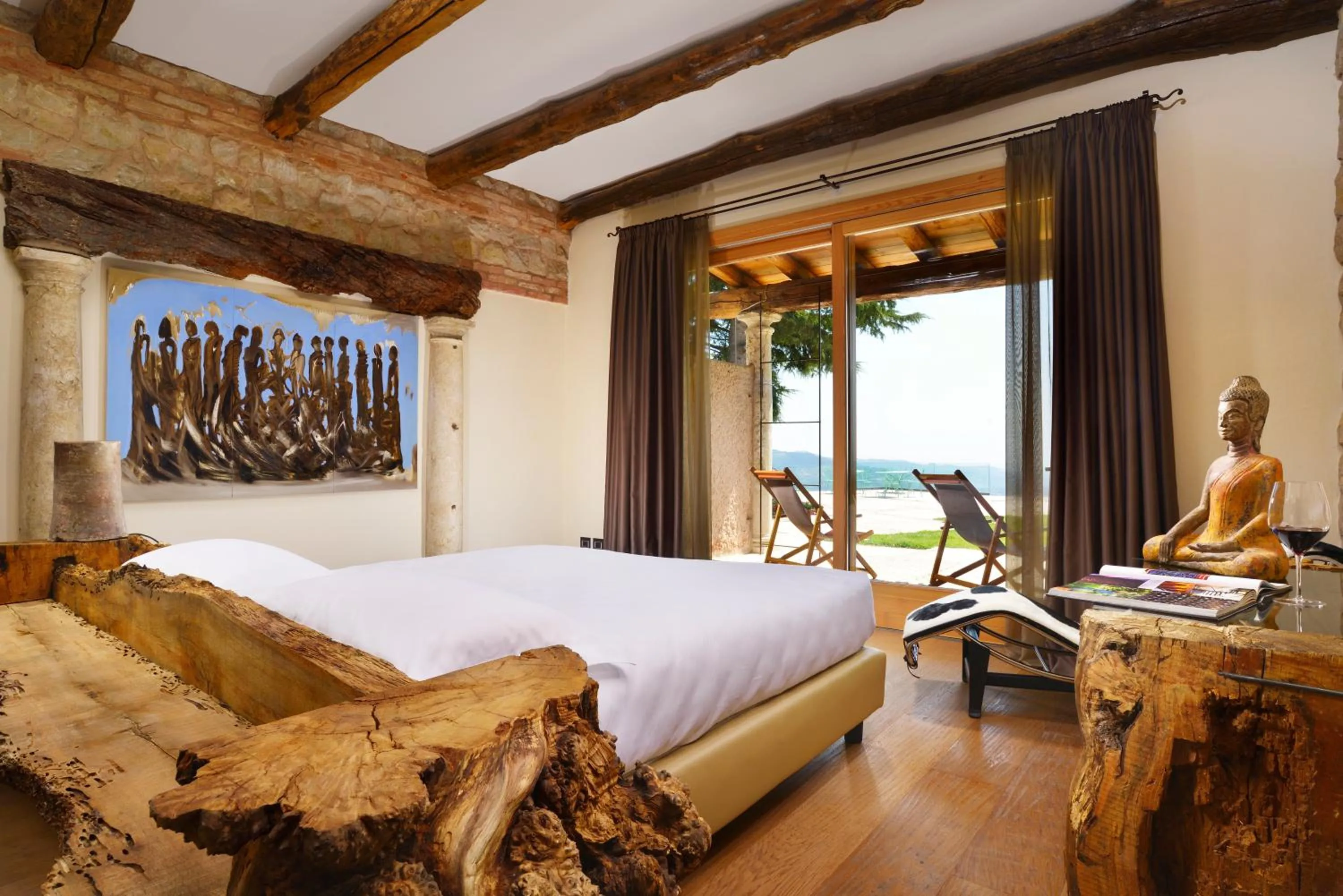 Photo of the whole room, Bed in Tenuta Le Cave