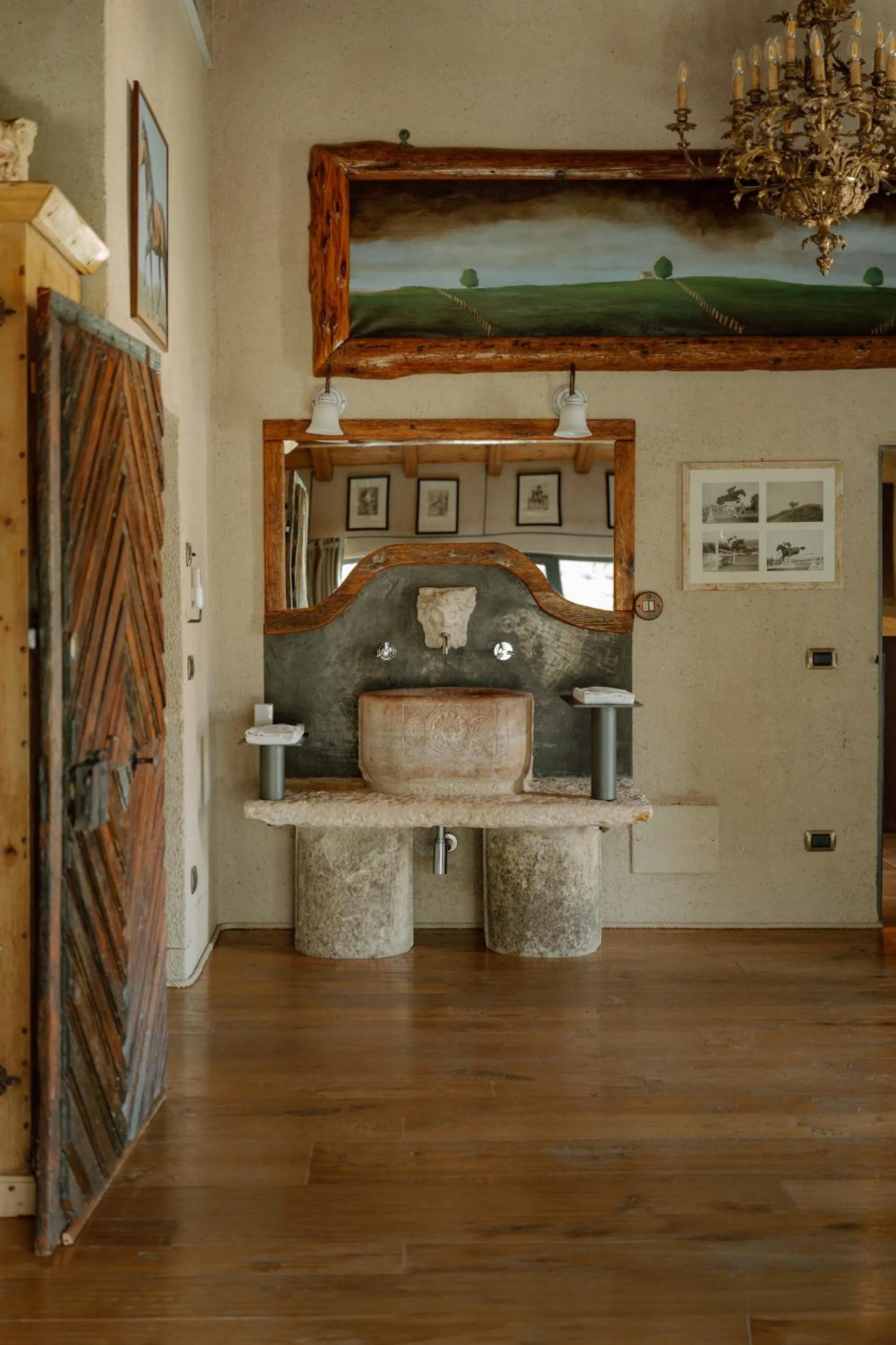 Bathroom in Tenuta Le Cave