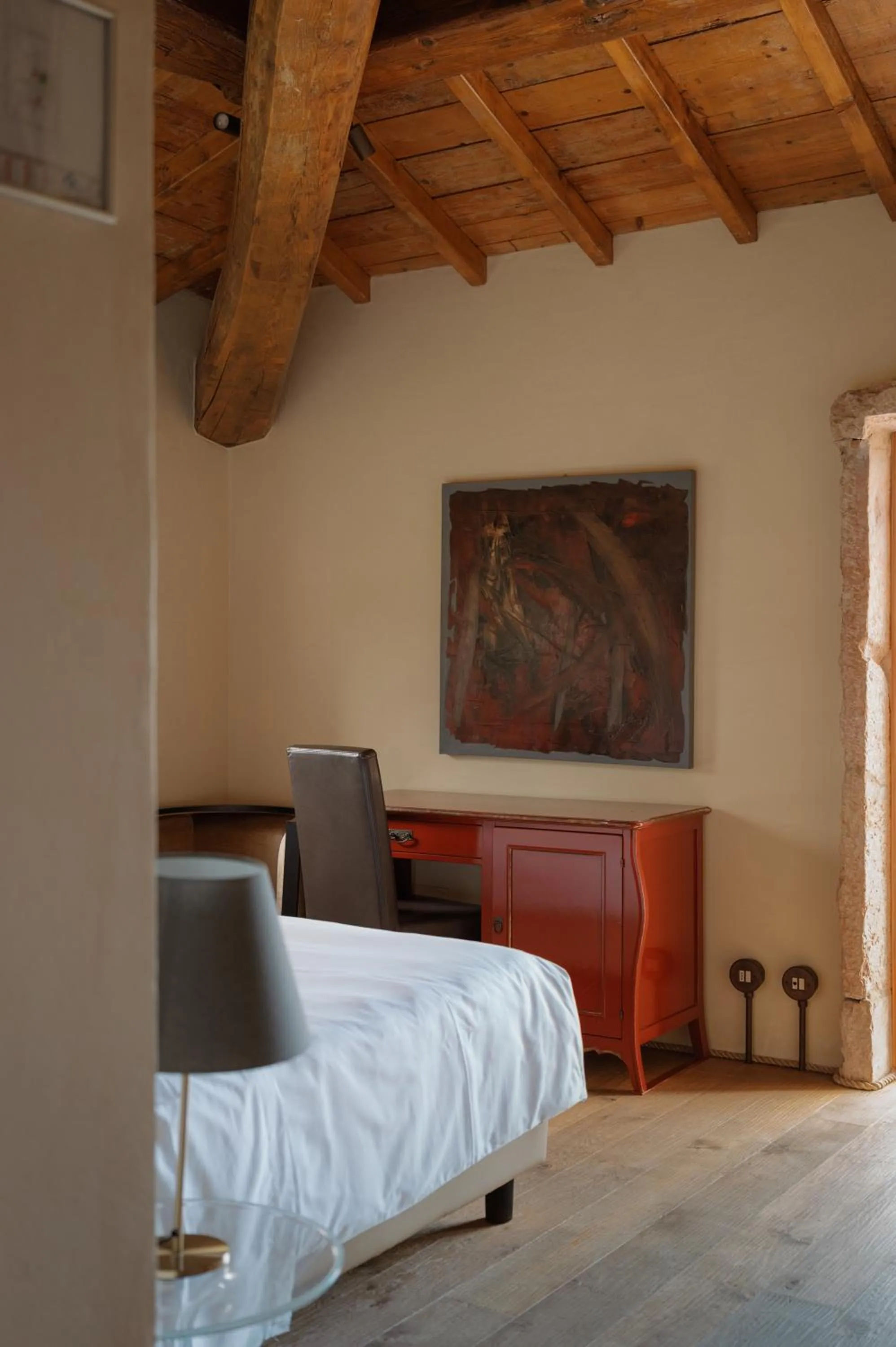 Photo of the whole room, Bed in Tenuta Le Cave
