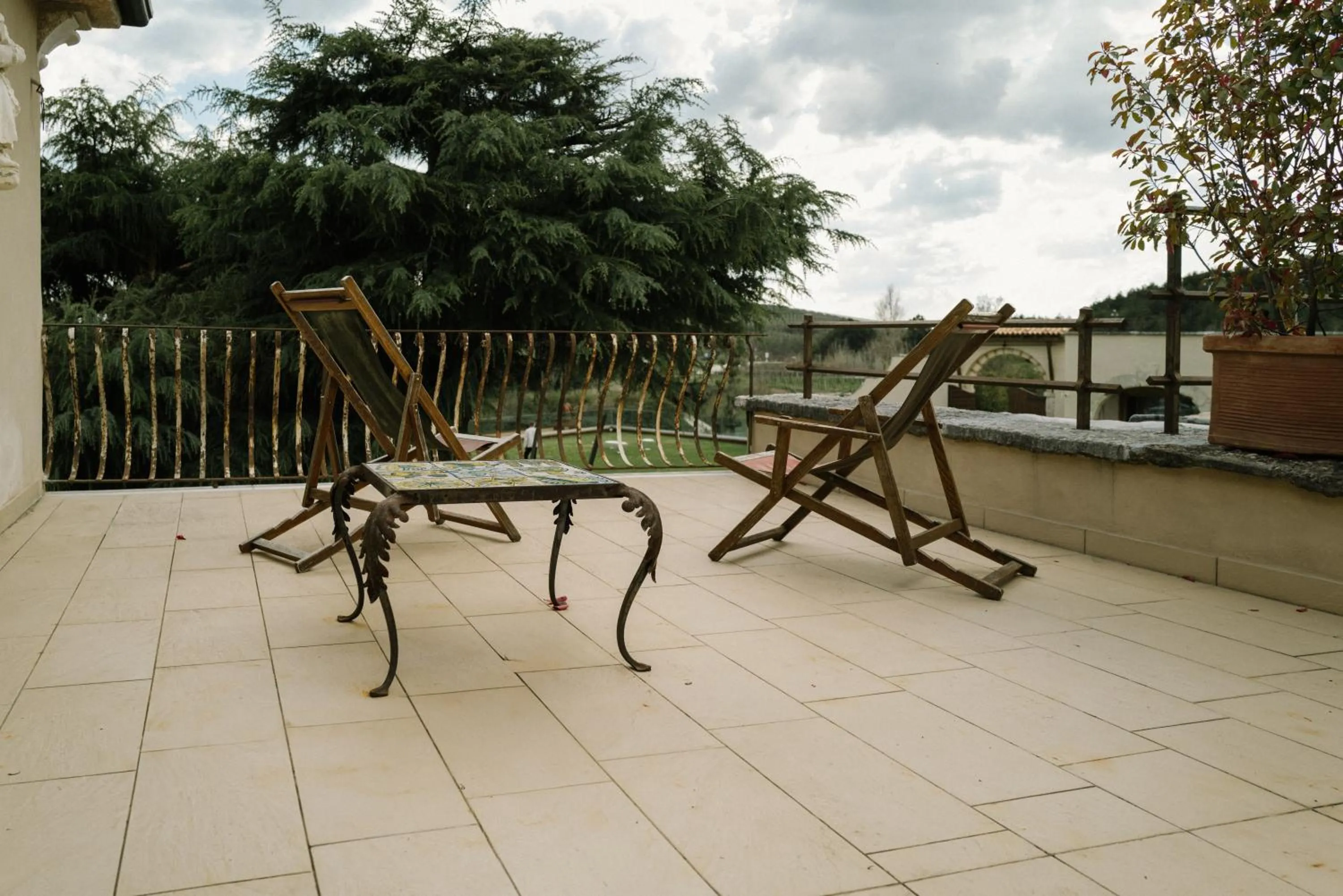 Balcony/Terrace in Tenuta Le Cave