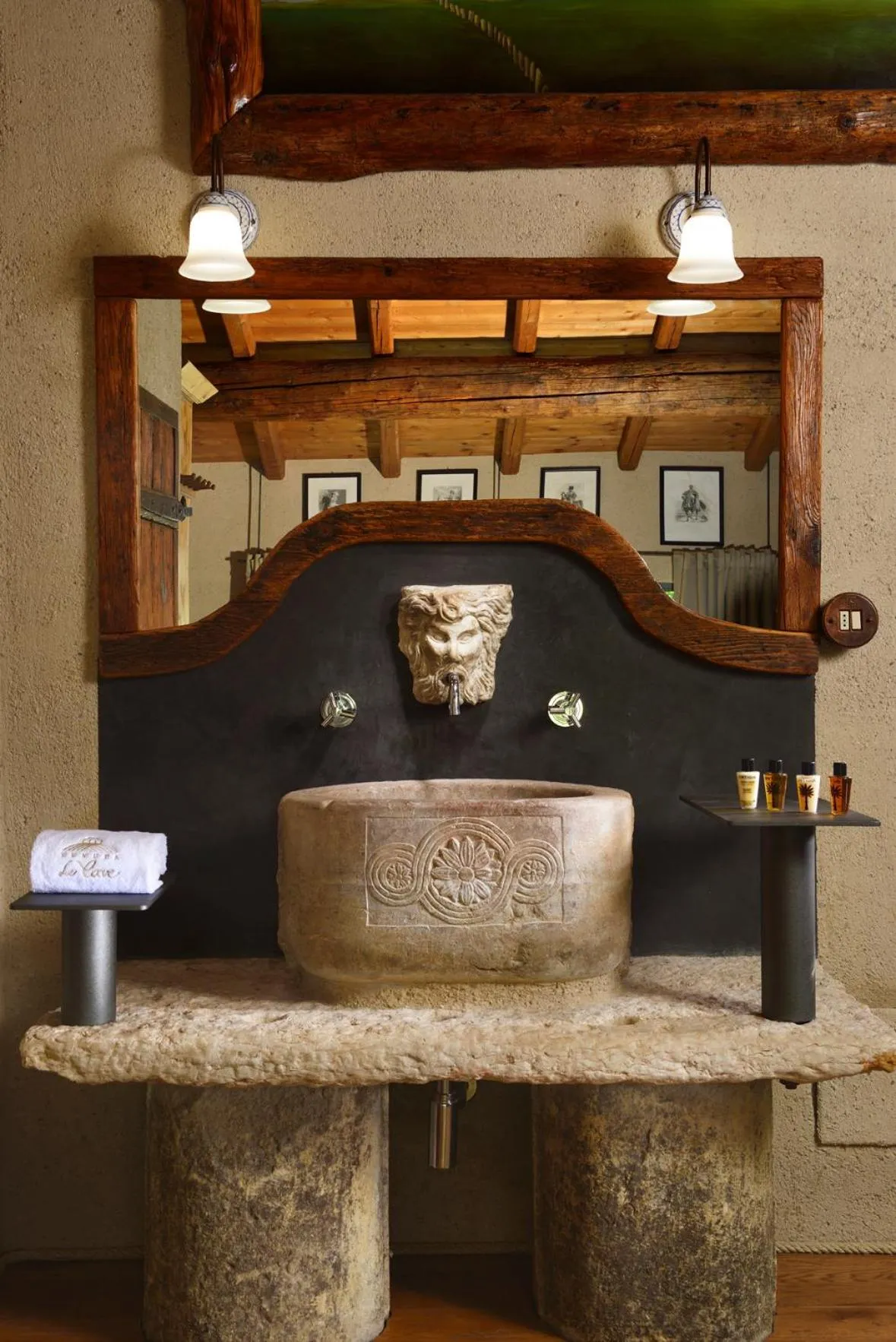 Bathroom in Tenuta Le Cave