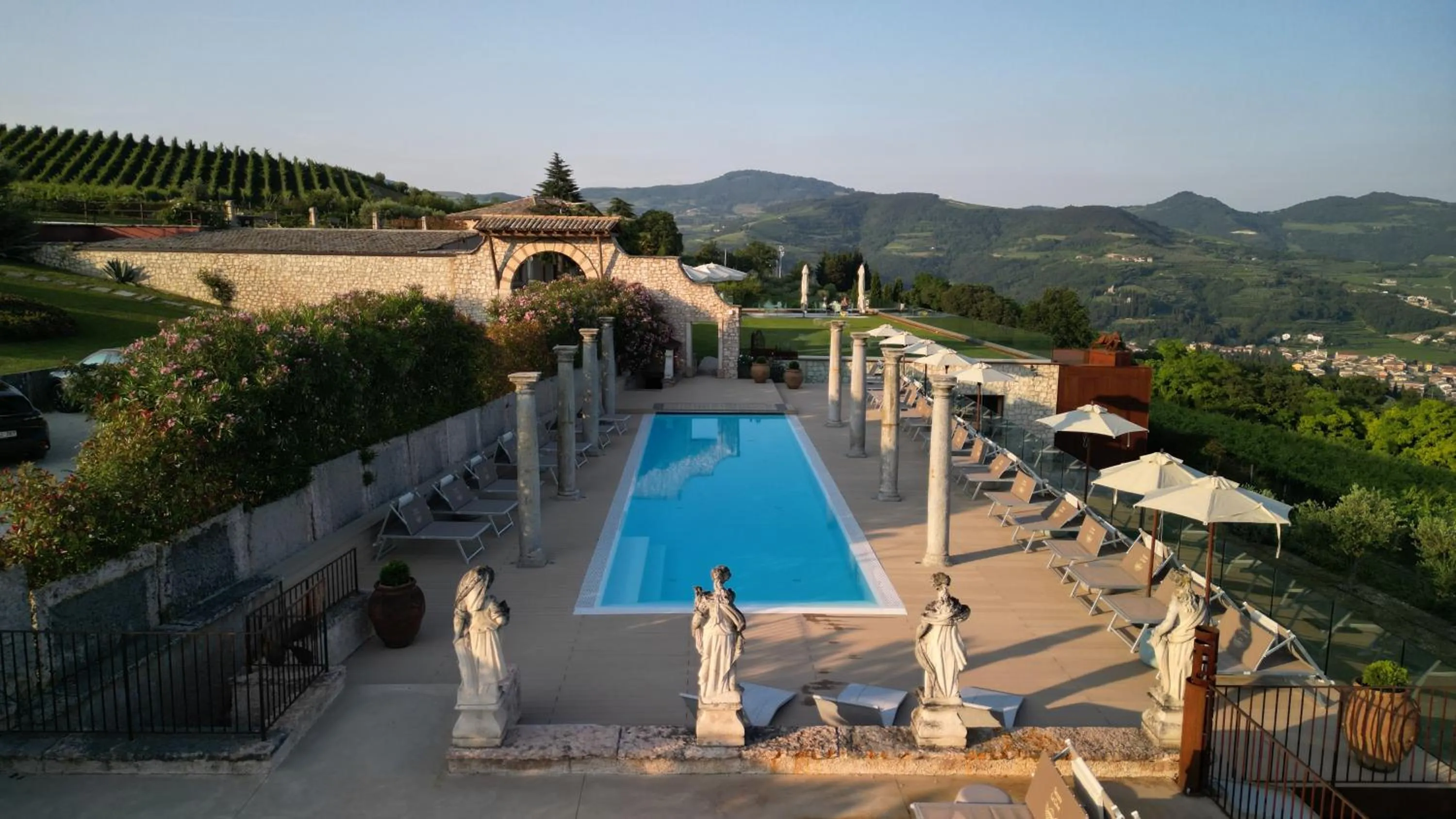 Natural landscape in Tenuta Le Cave