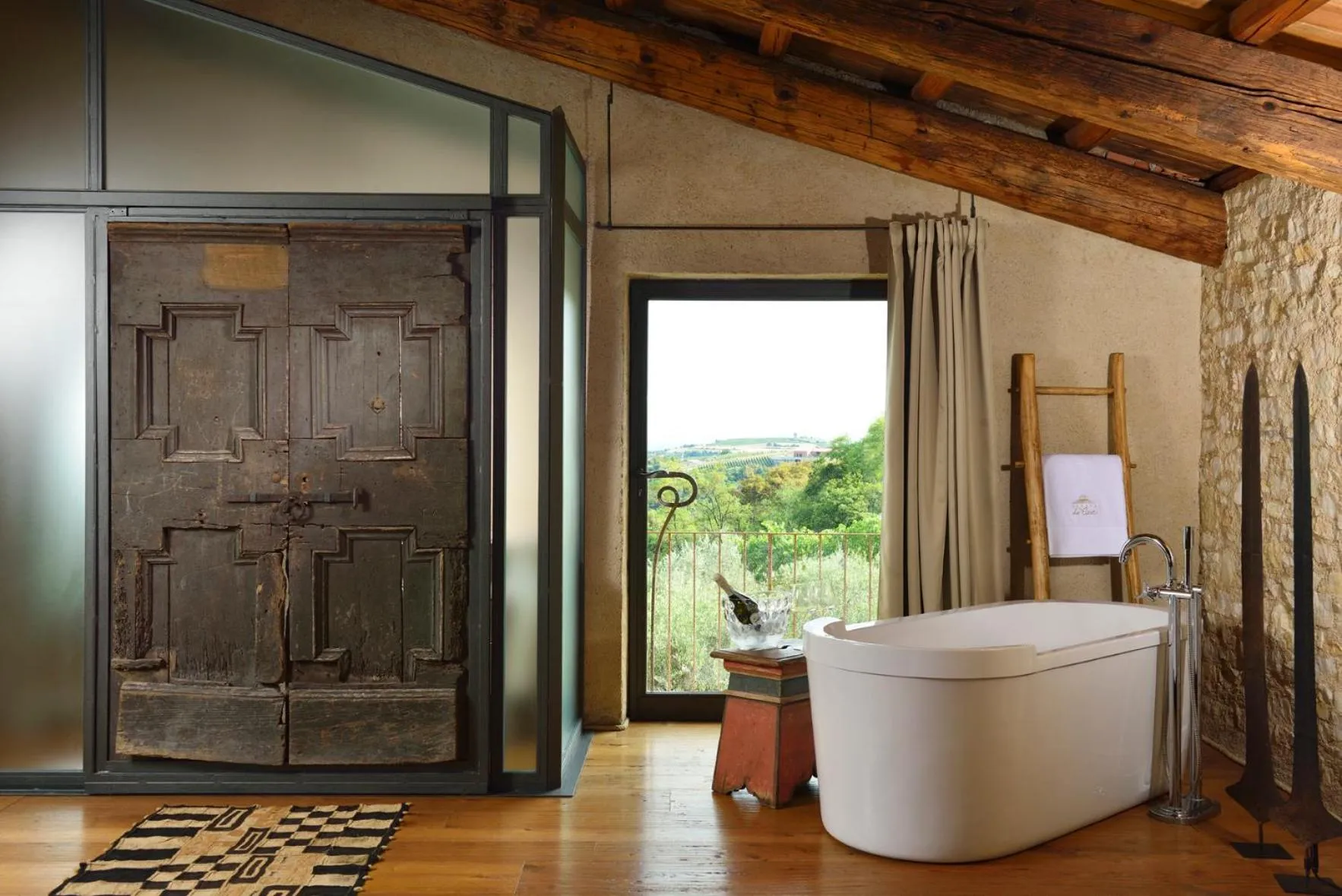 Bedroom in Tenuta Le Cave