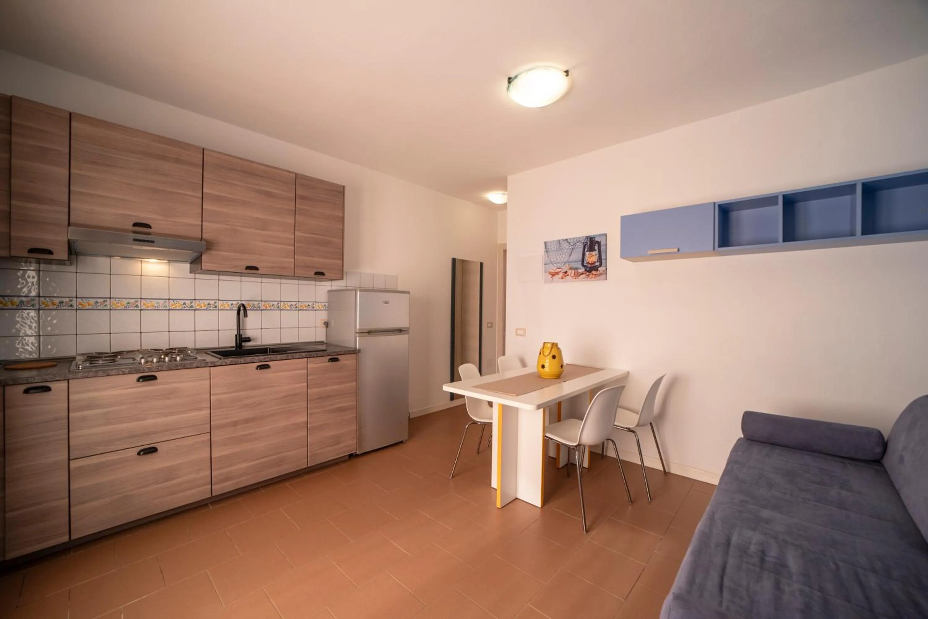 Kitchen or kitchenette in Residence Le Grazie Est