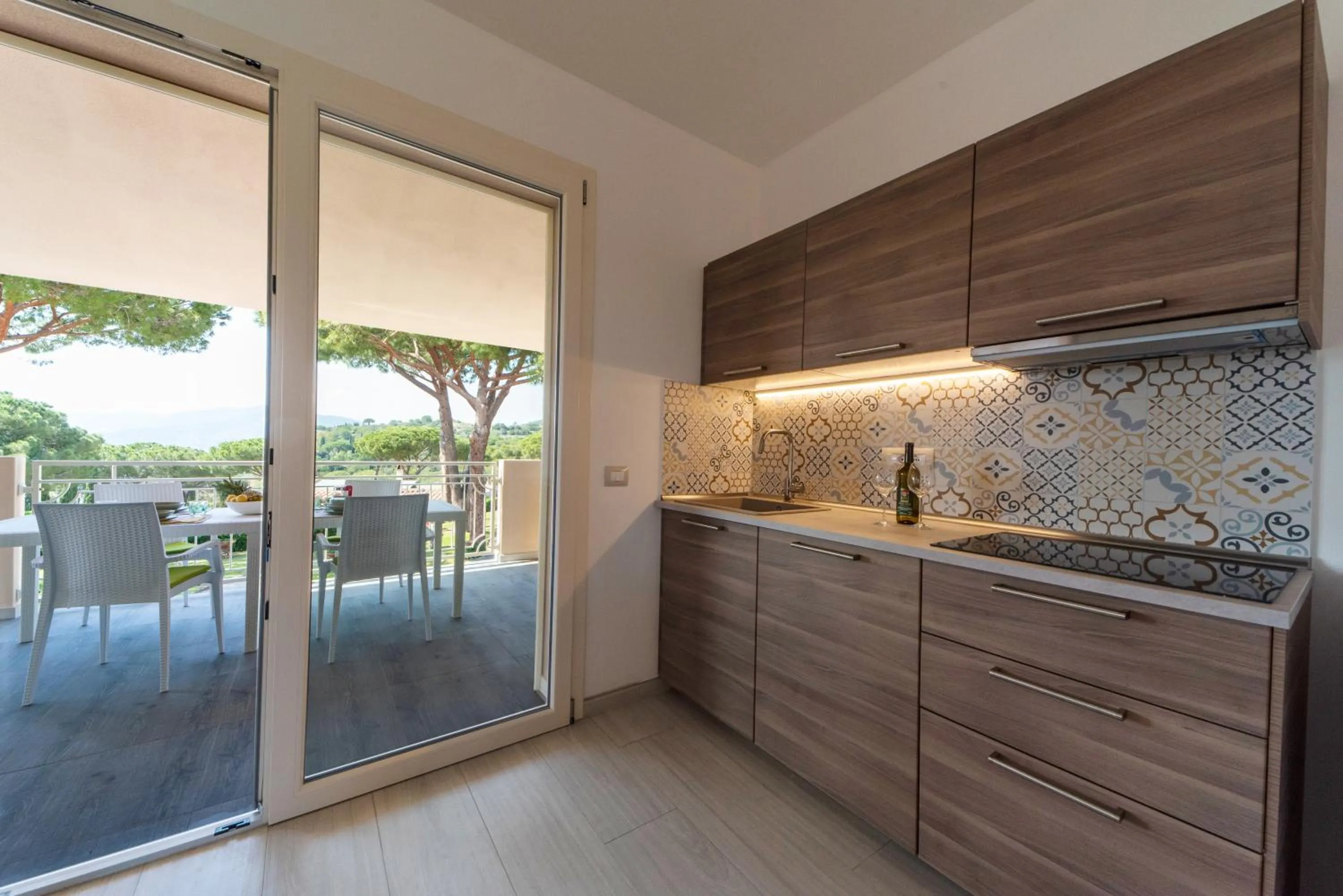 Balcony/Terrace in Residence Le Grazie Est