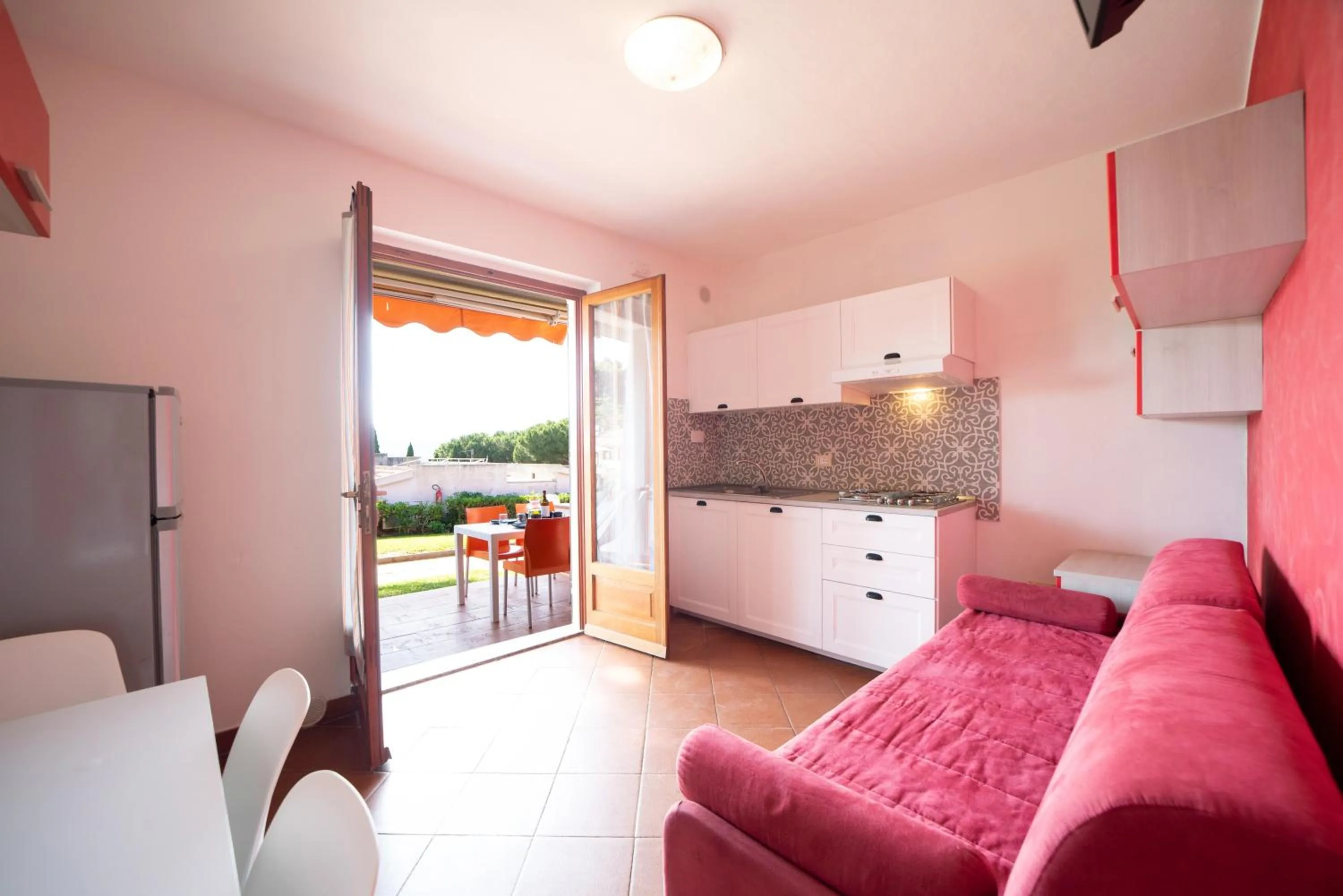 Kitchen or kitchenette in Residence Le Grazie Est