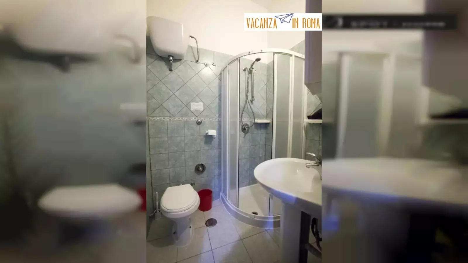 Bathroom in Al Pantheon Con Thomas Mann