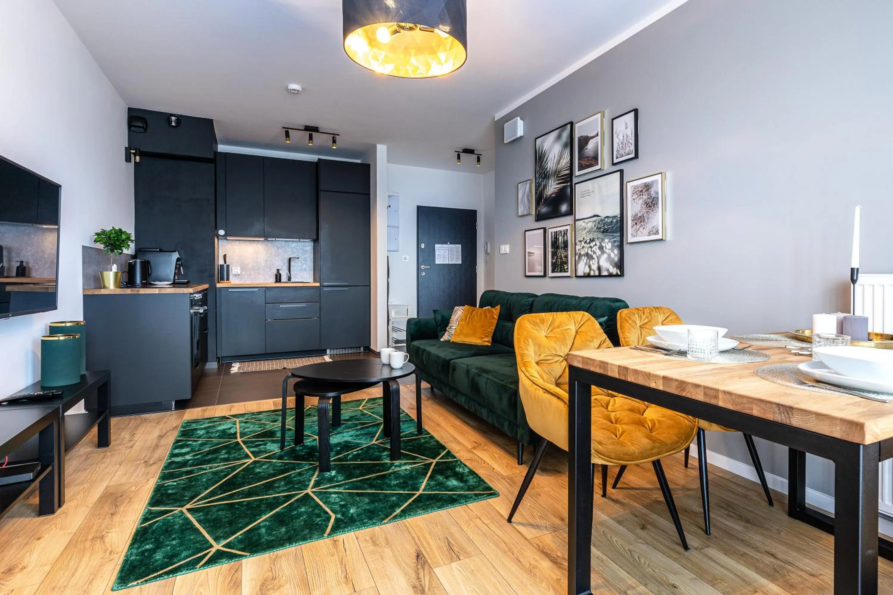 Living room in Symphony Baltica Towers Apartamenty