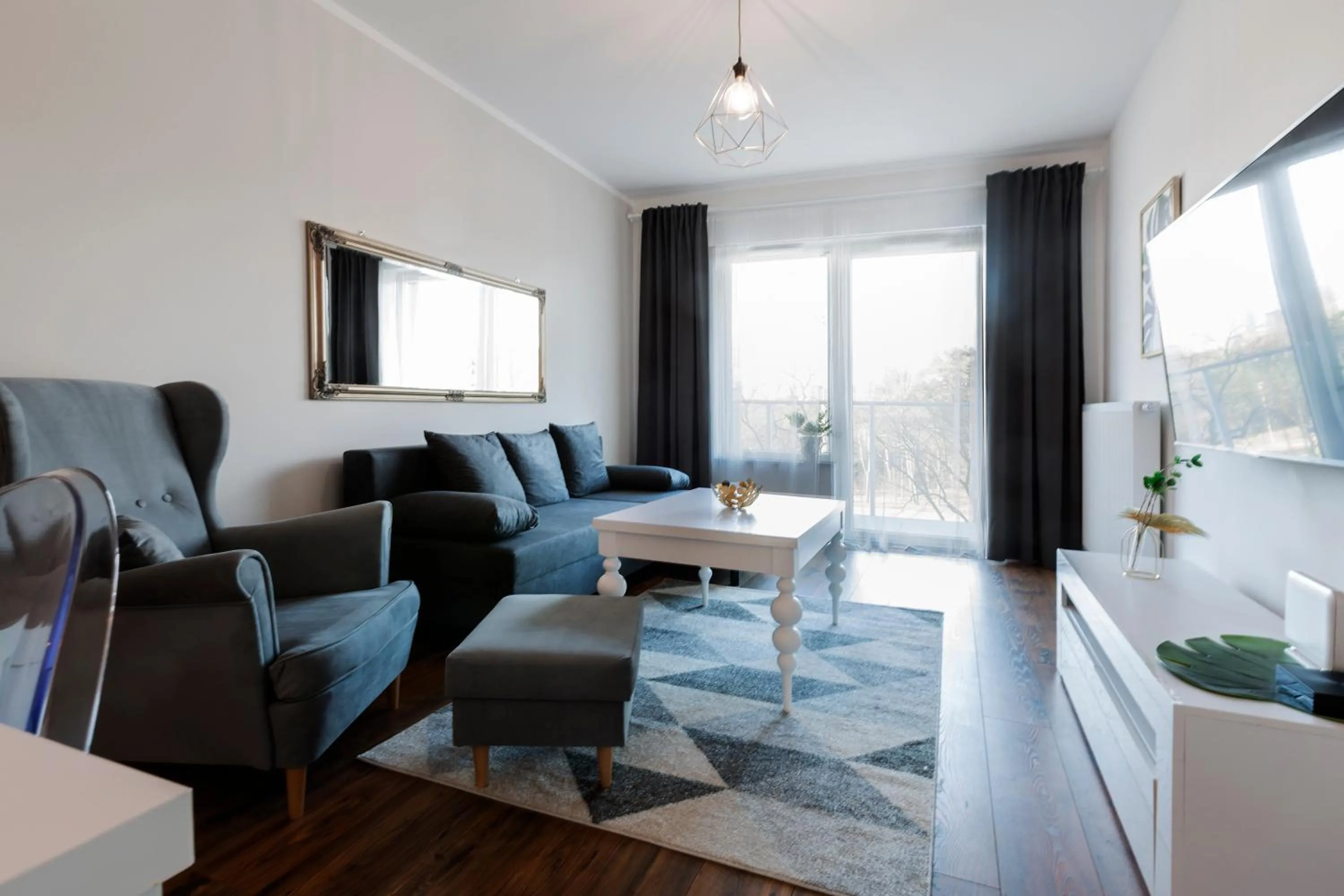 Living room in Symphony Baltica Towers Apartamenty