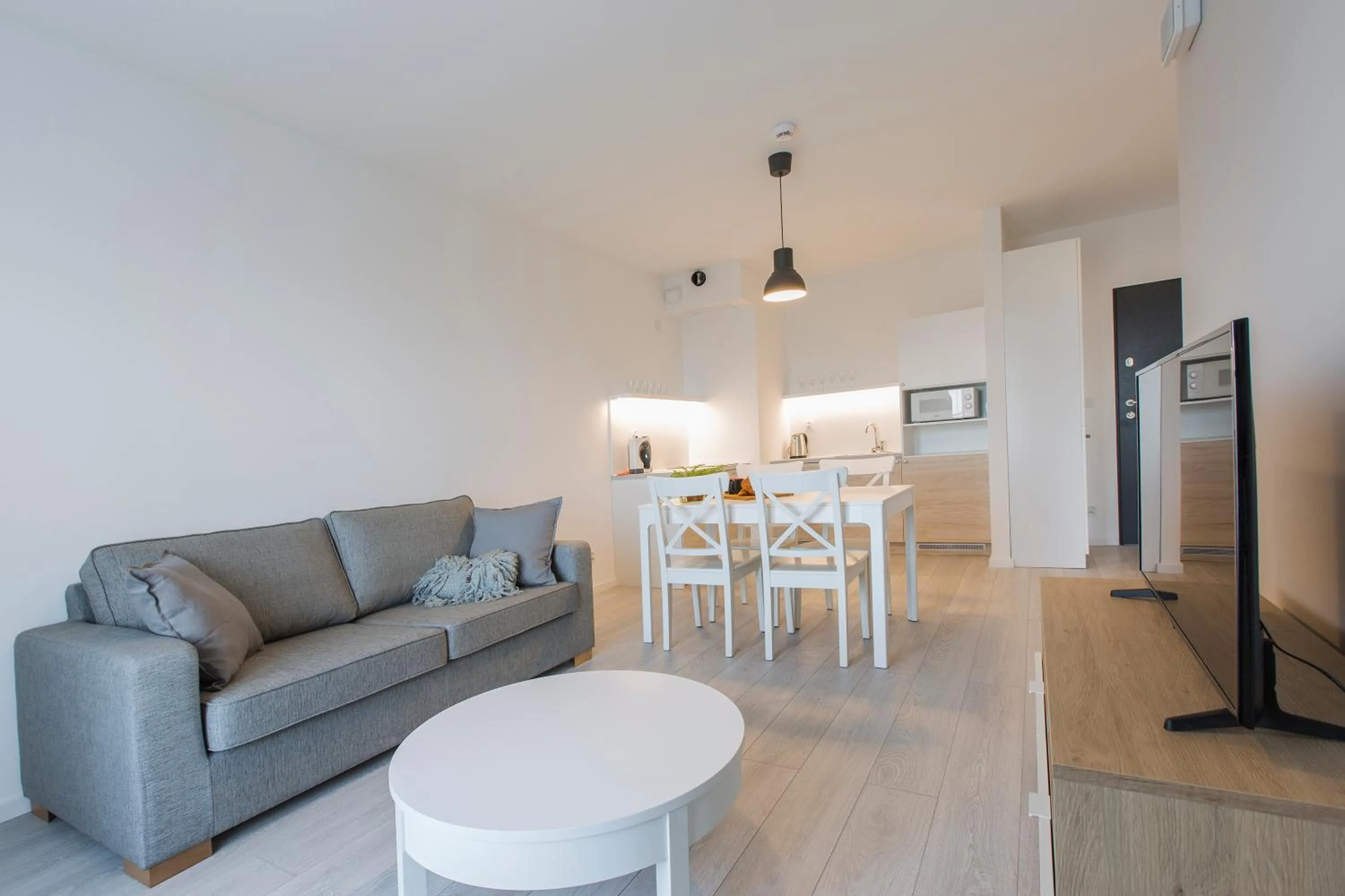 Living room in Symphony Baltica Towers Apartamenty