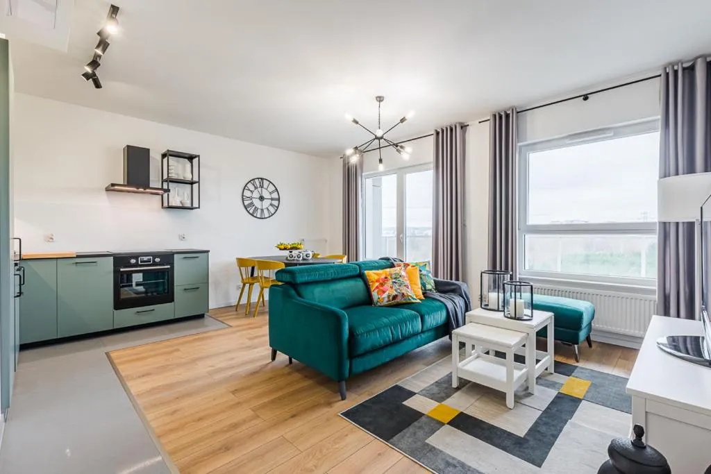 Living room in Symphony Baltica Towers Apartamenty