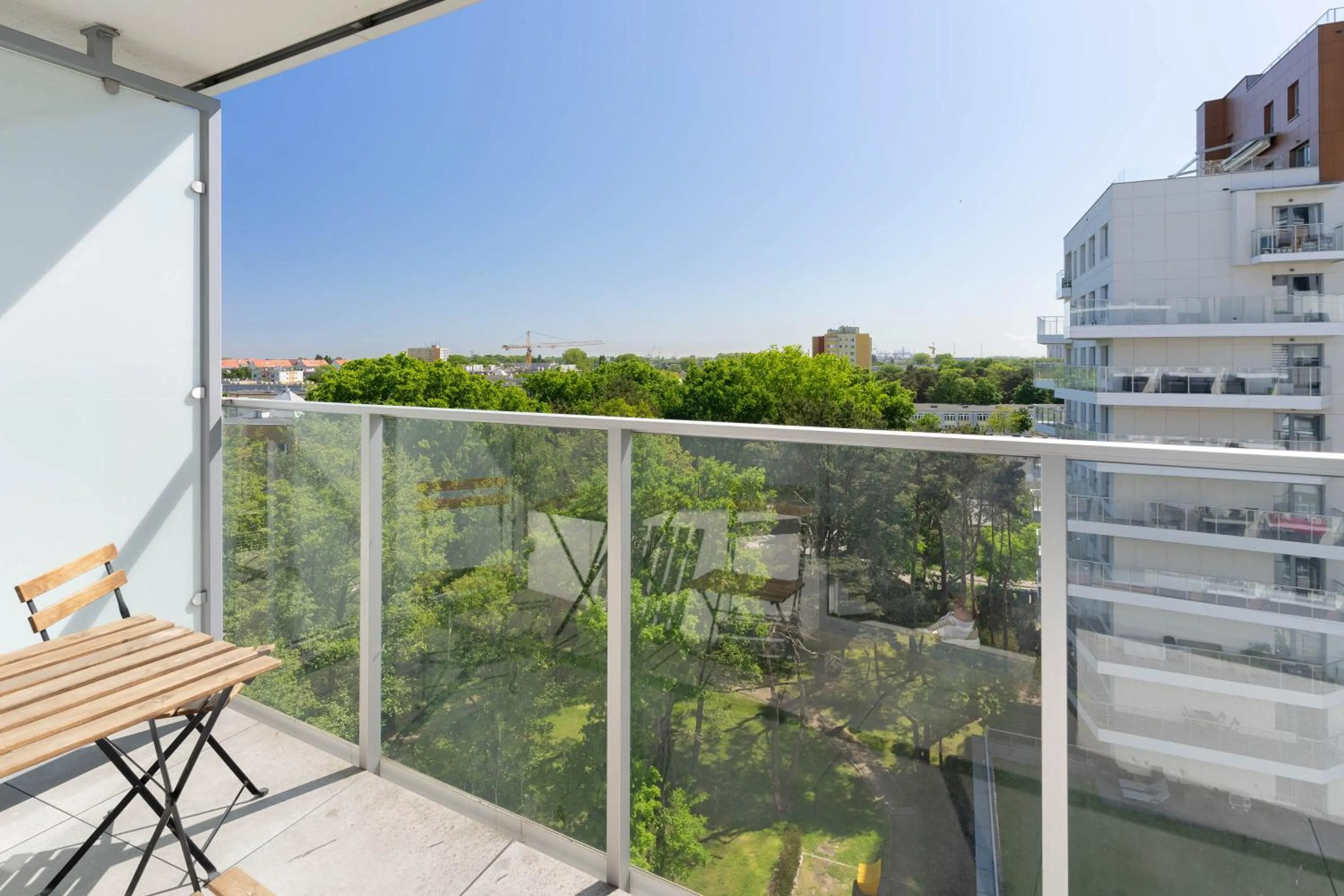 Balcony/Terrace in Symphony Baltica Towers Apartamenty