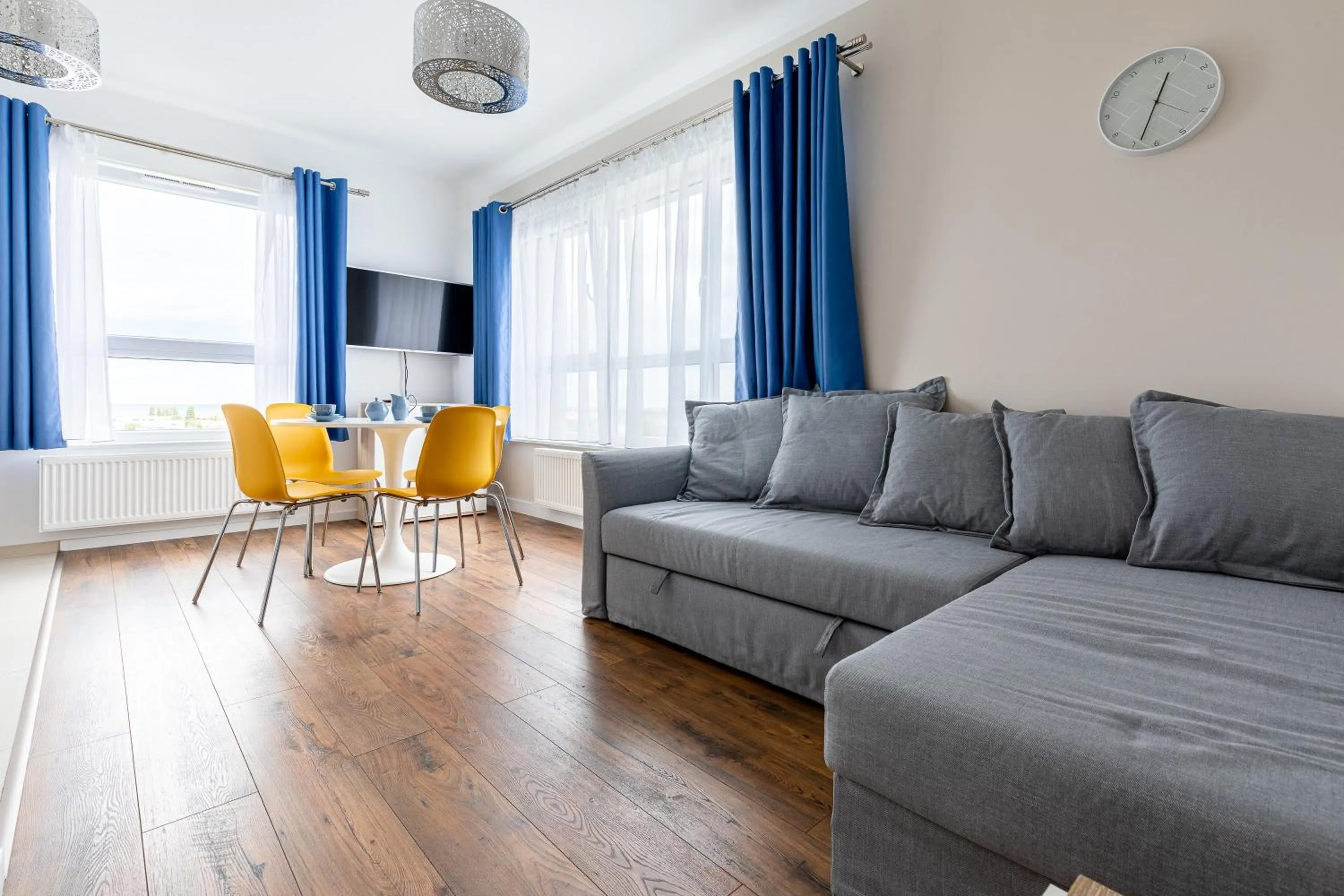 Living room in Symphony Baltica Towers Apartamenty