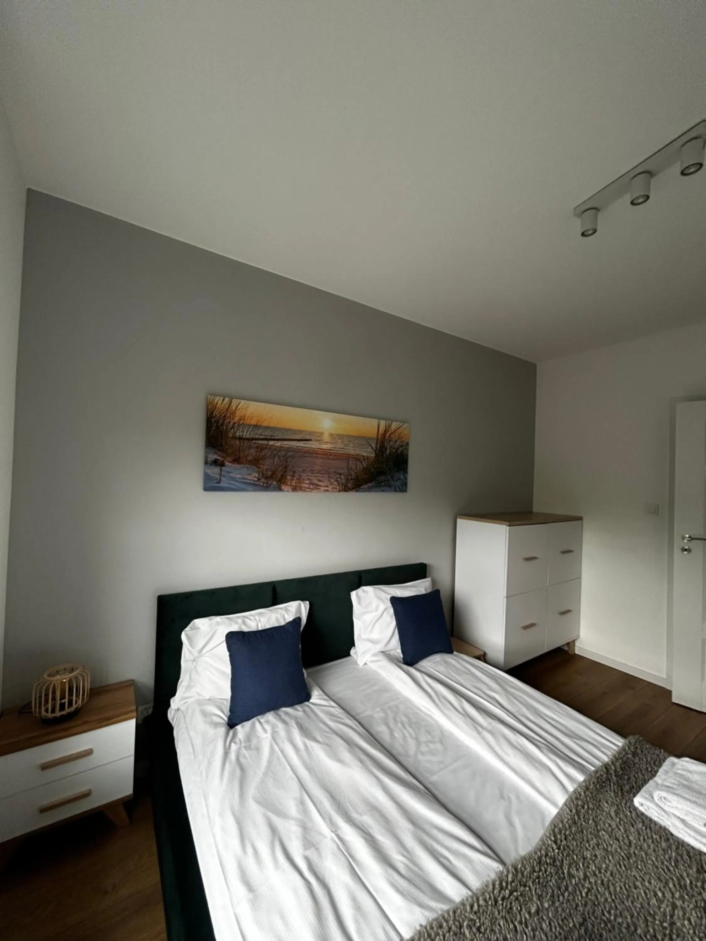 Bedroom, Bed in Symphony Baltica Towers Apartamenty