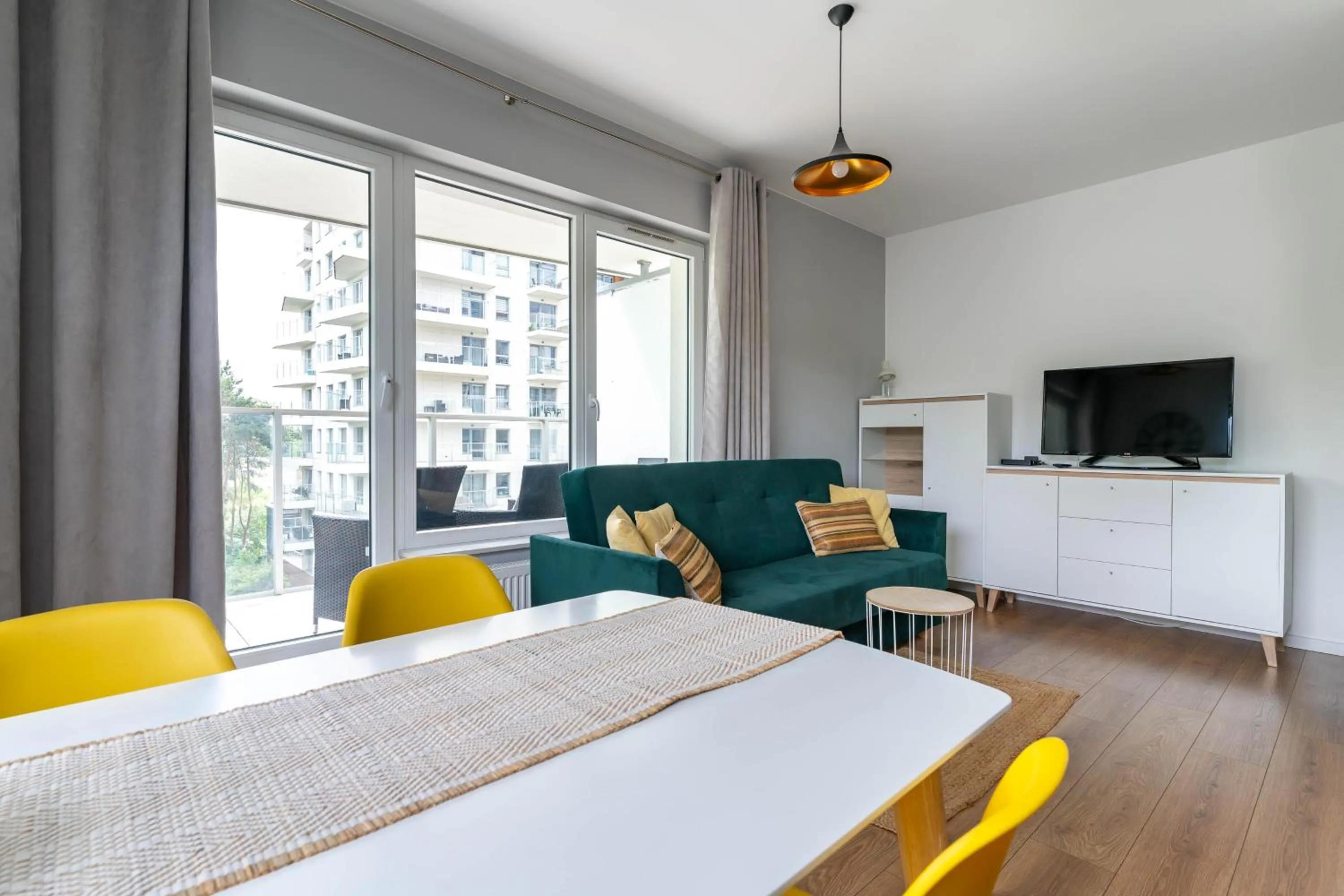 Living room in Symphony Baltica Towers Apartamenty