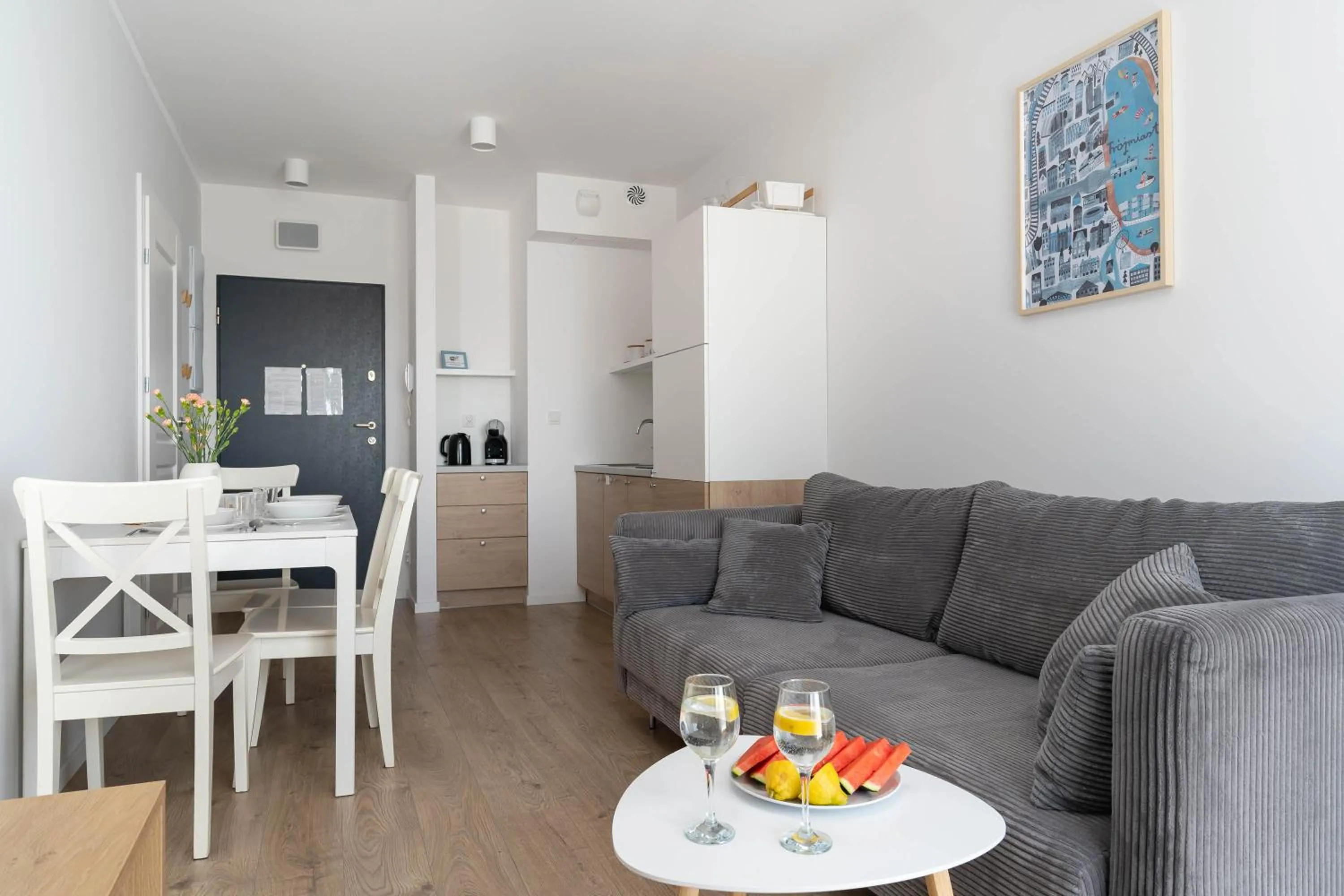 Living room in Symphony Baltica Towers Apartamenty