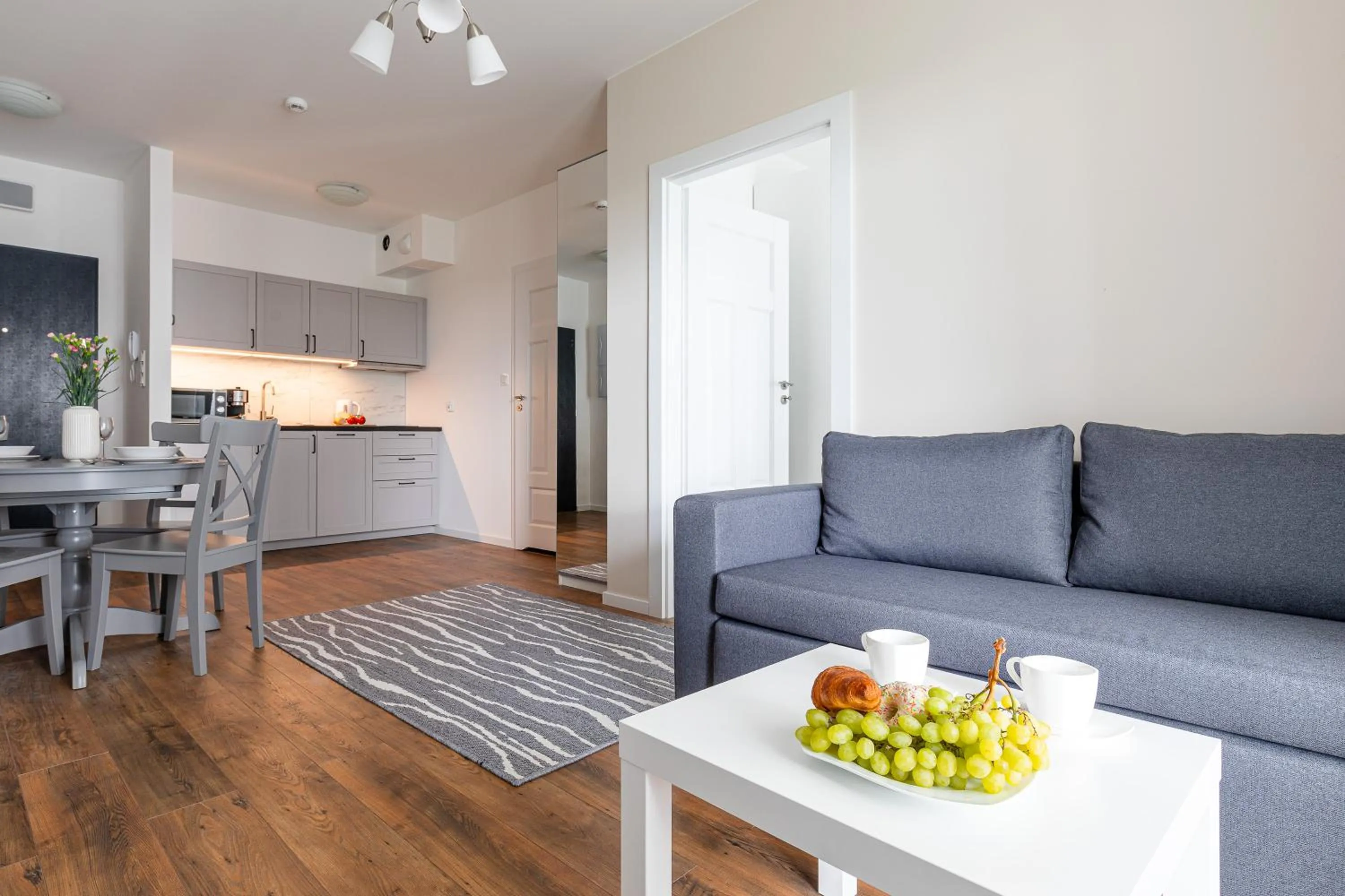 Living room in Symphony Baltica Towers Apartamenty