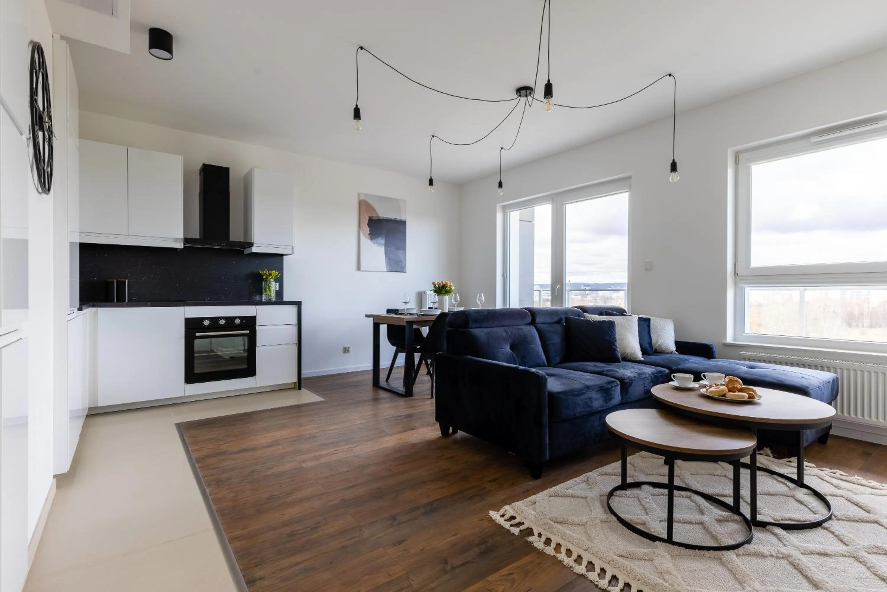 Living room in Symphony Baltica Towers Apartamenty