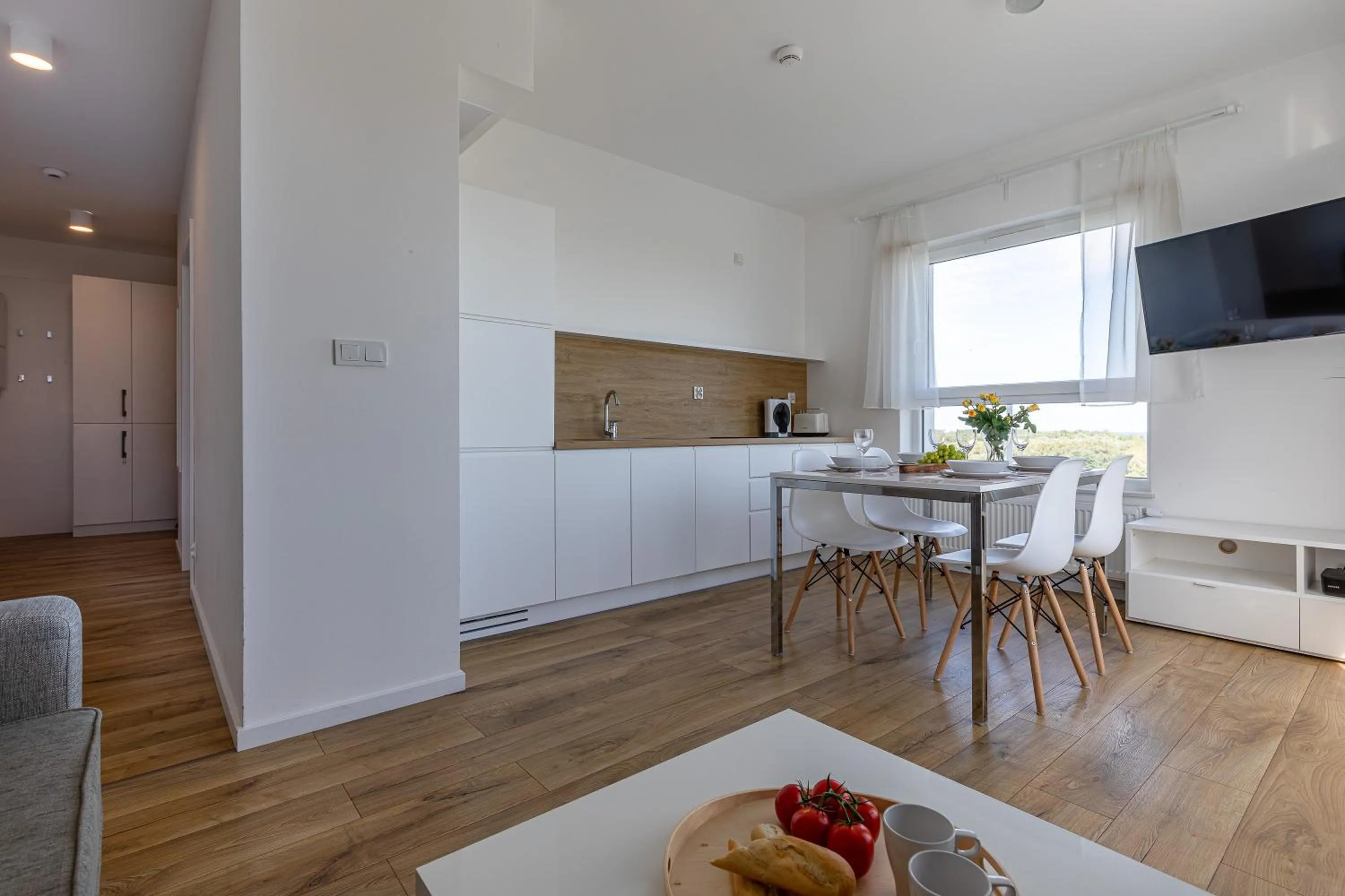 Living room in Symphony Baltica Towers Apartamenty