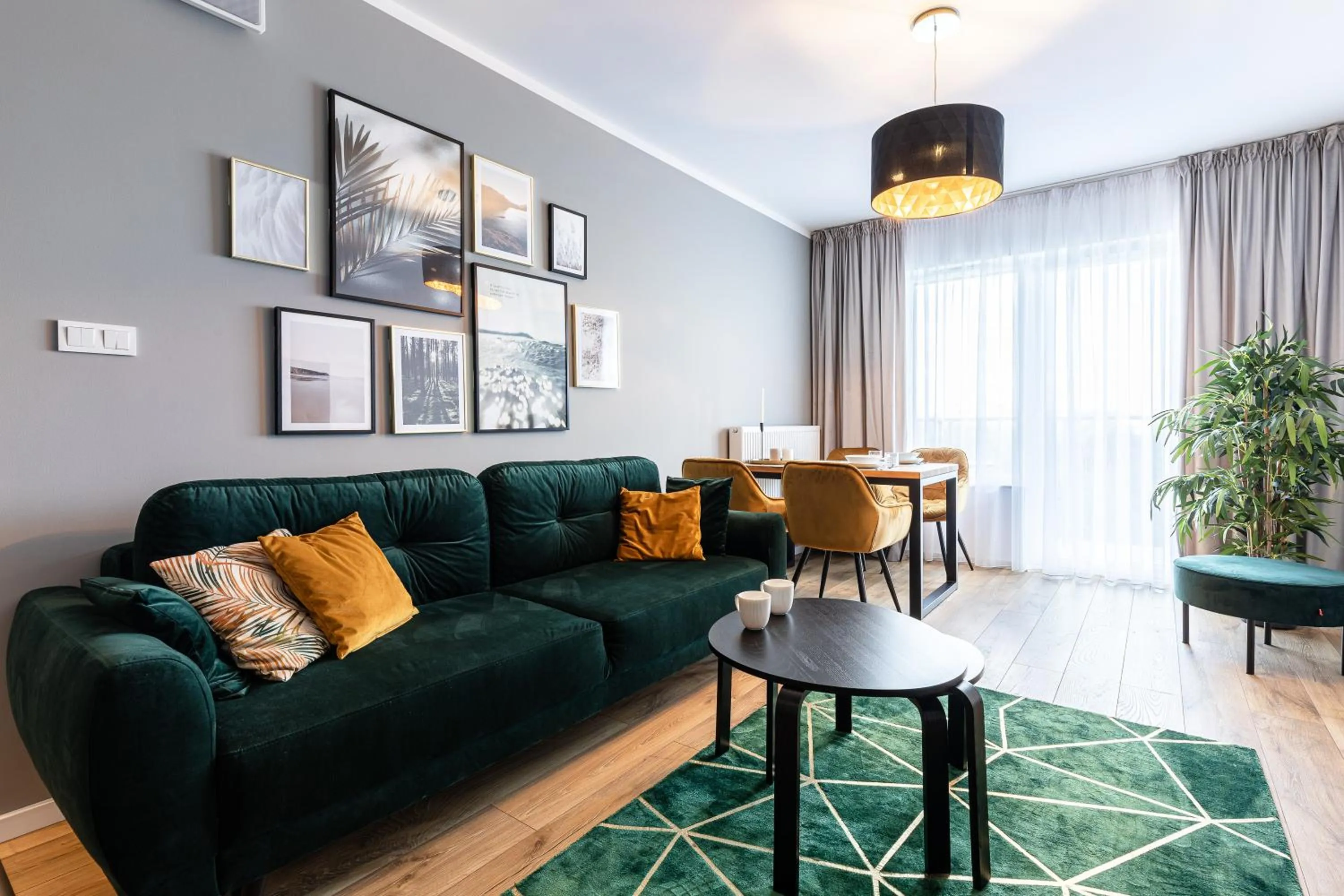 Living room in Symphony Baltica Towers Apartamenty