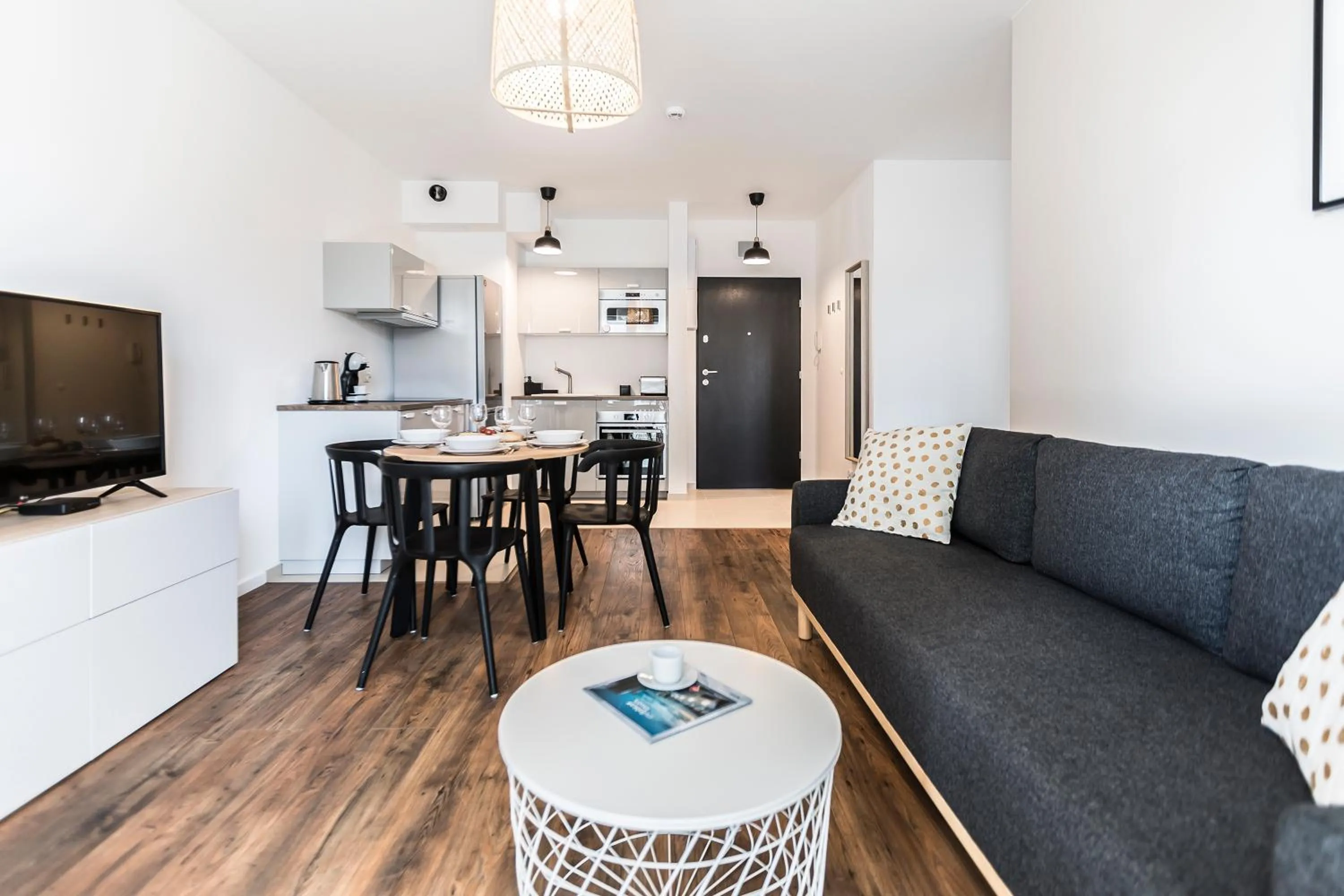 Living room in Symphony Baltica Towers Apartamenty