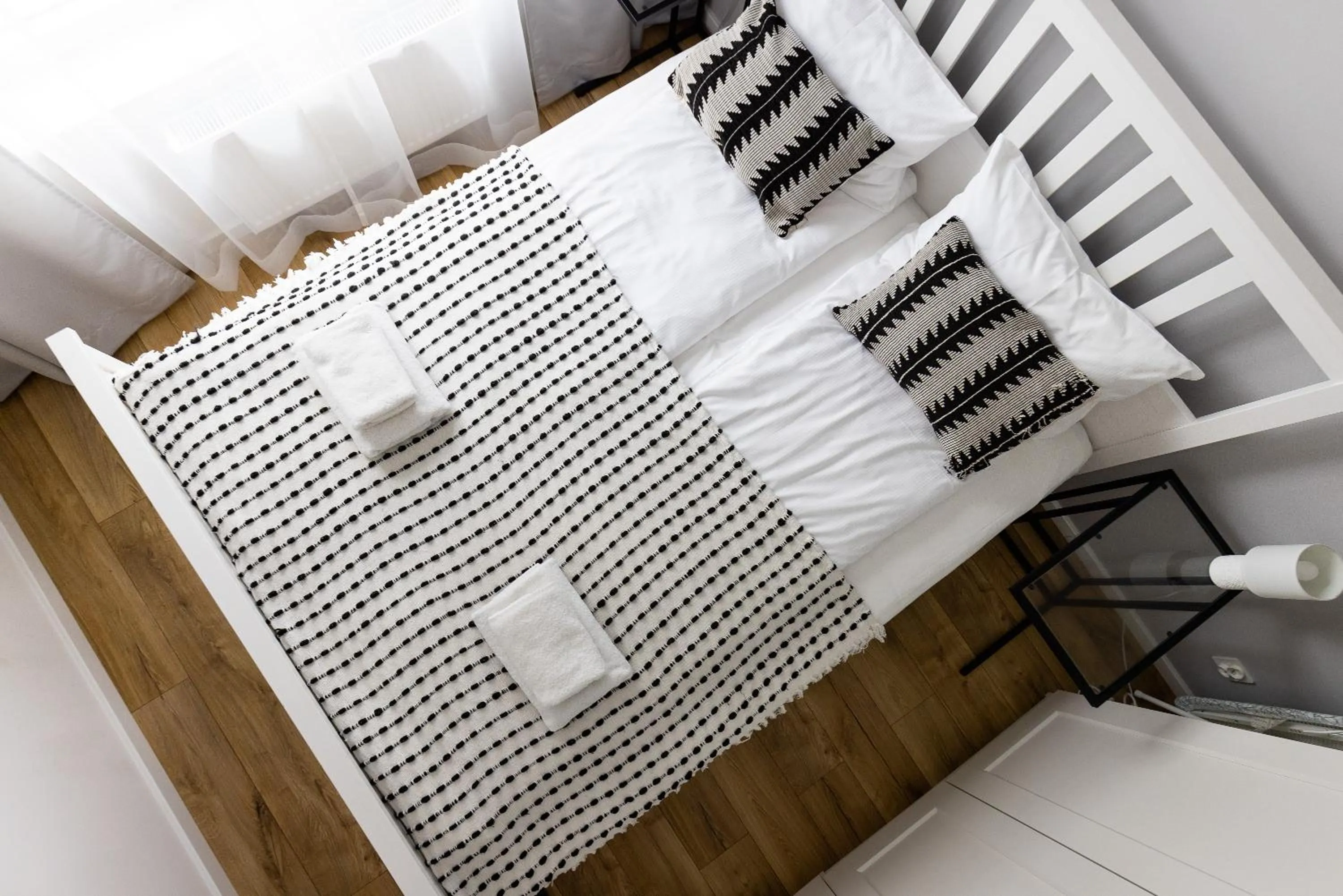 Bedroom, Bed in Symphony Baltica Towers Apartamenty