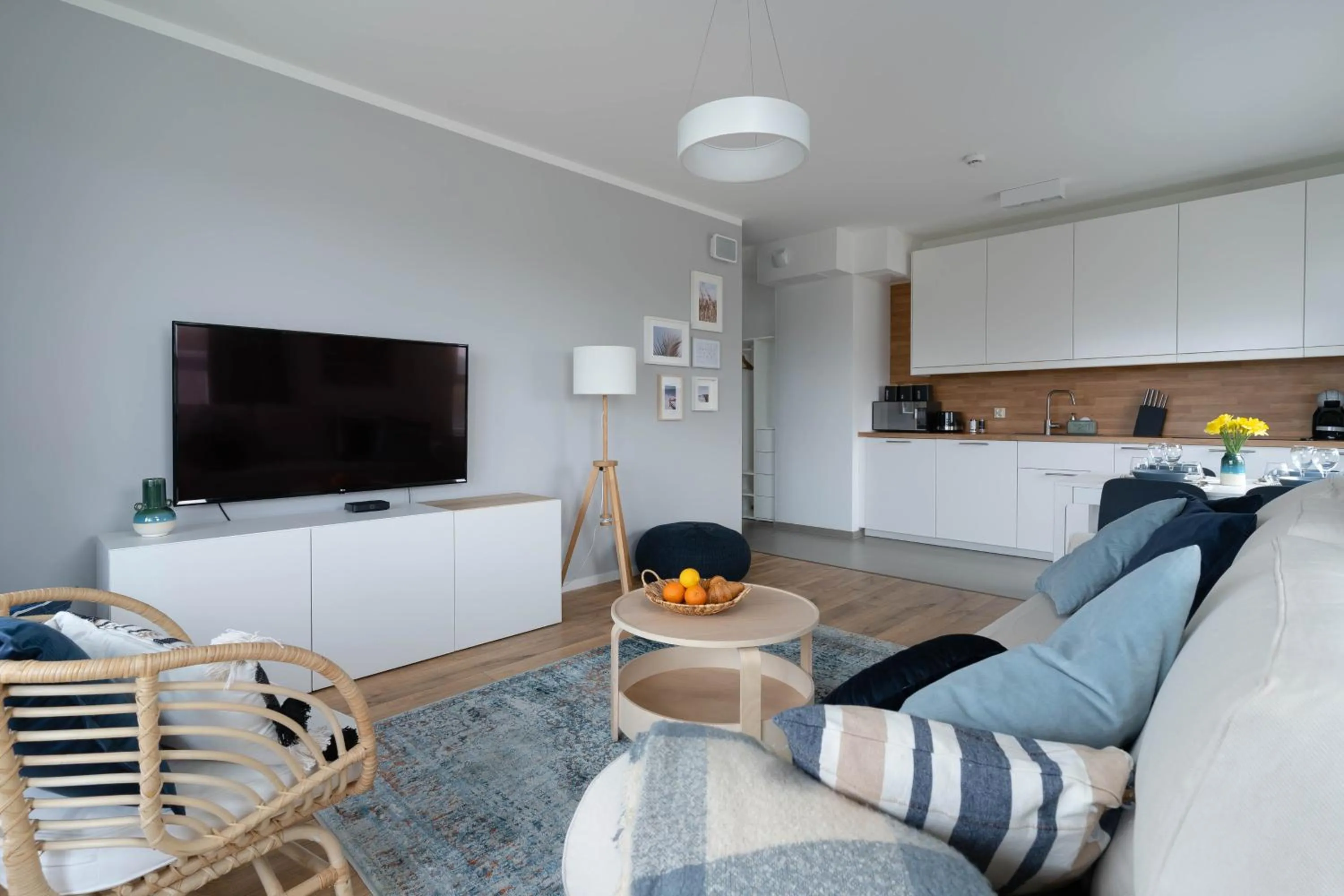 Living room in Symphony Baltica Towers Apartamenty