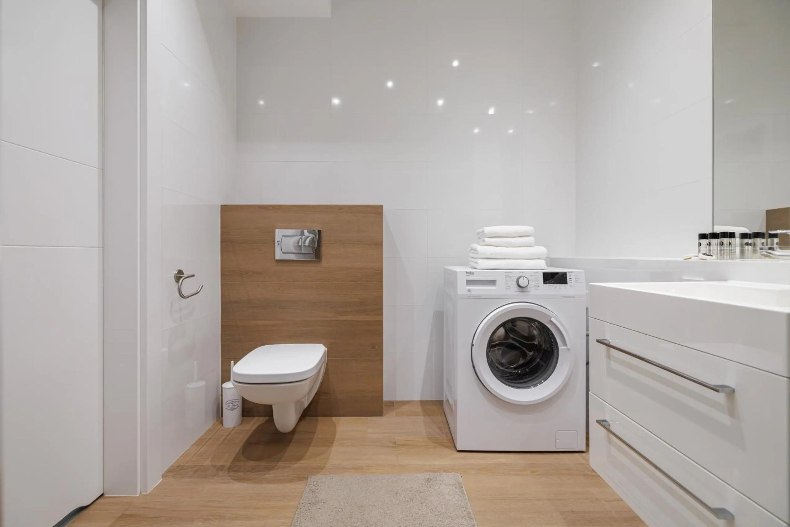 Bathroom in Symphony Baltica Towers Apartamenty