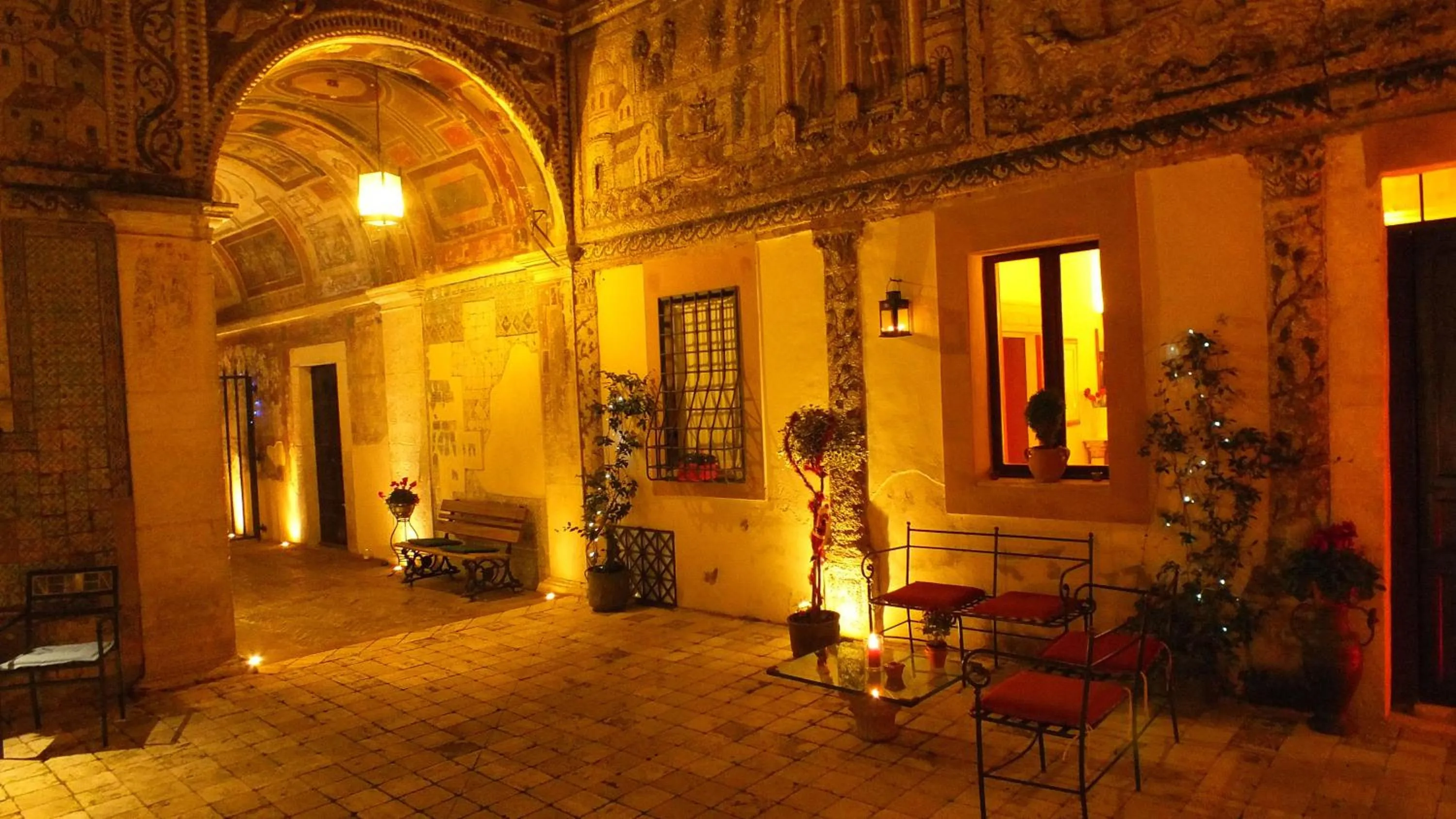 Decorative detail in Residenze Gregoriane - Residenza d'Epoca