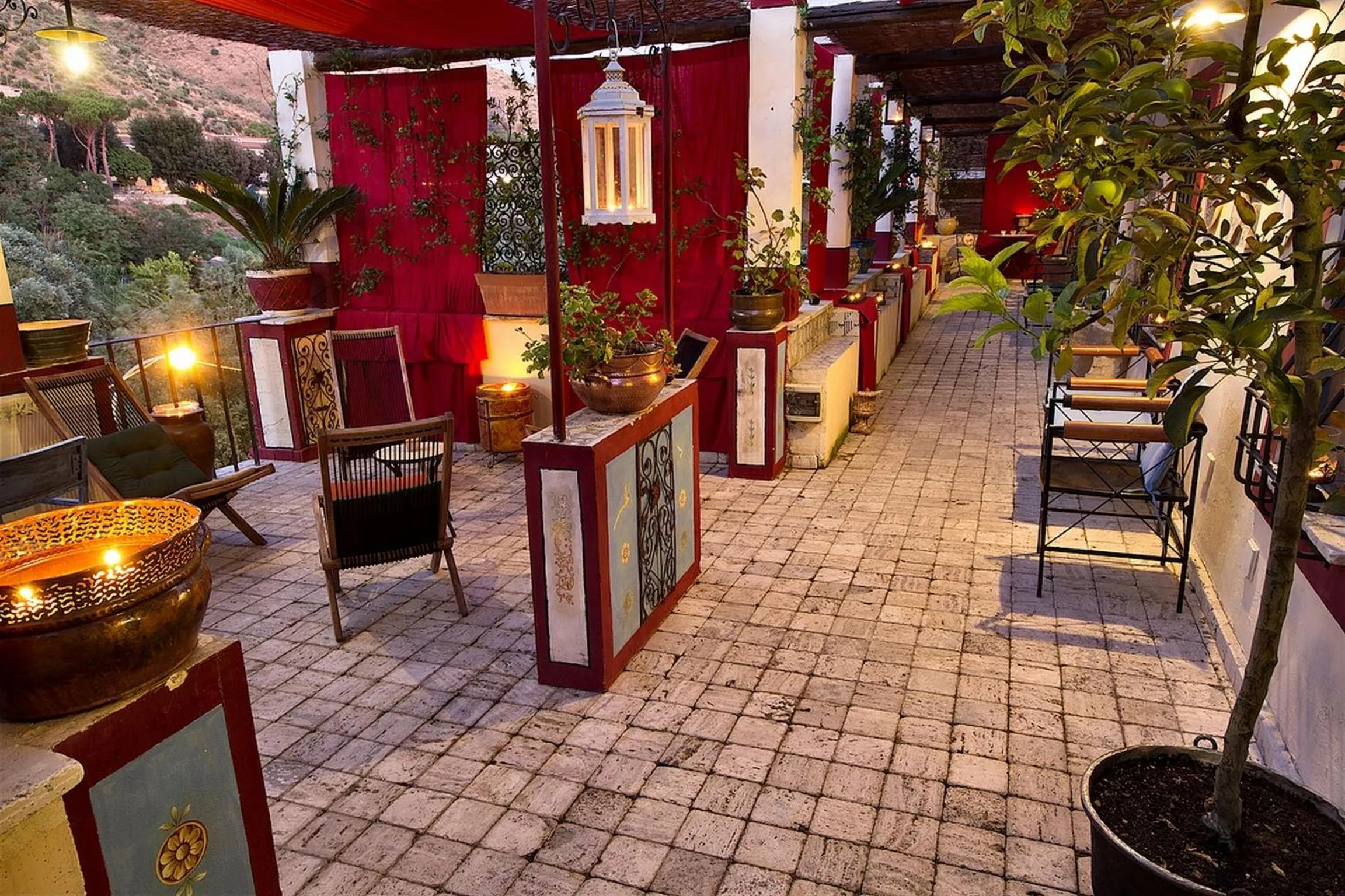 Balcony/Terrace in Residenze Gregoriane - Residenza d'Epoca