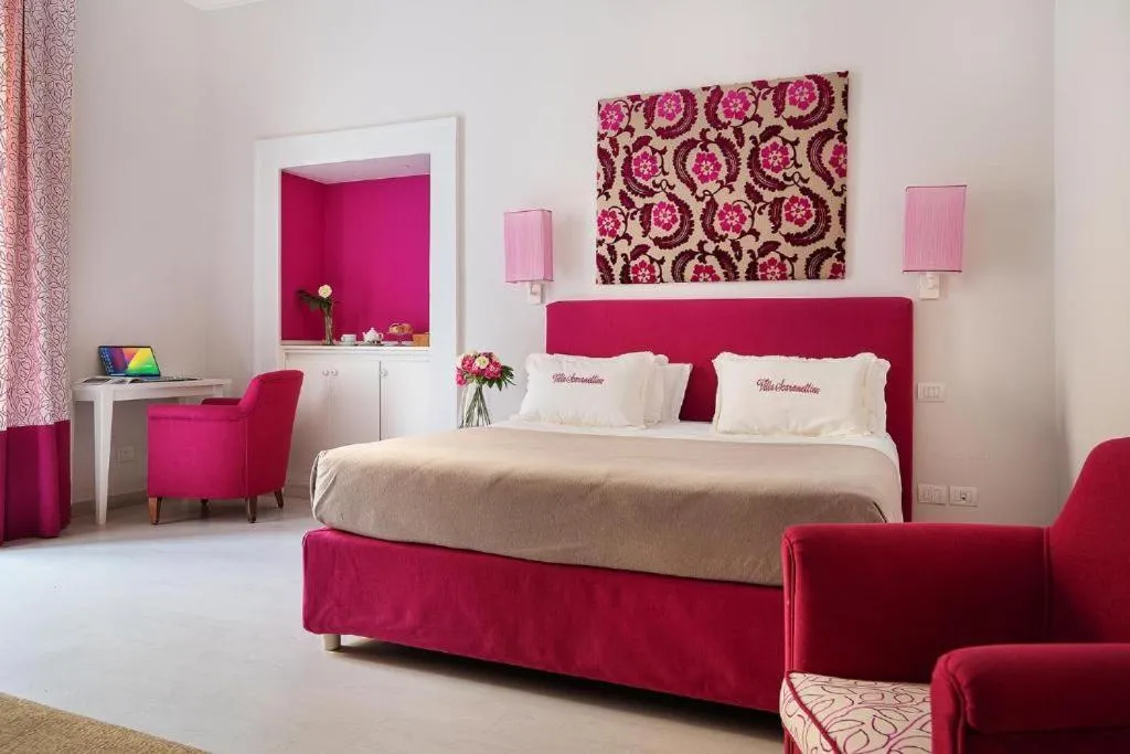 Bedroom, Bed in Palazzo Scaramellino