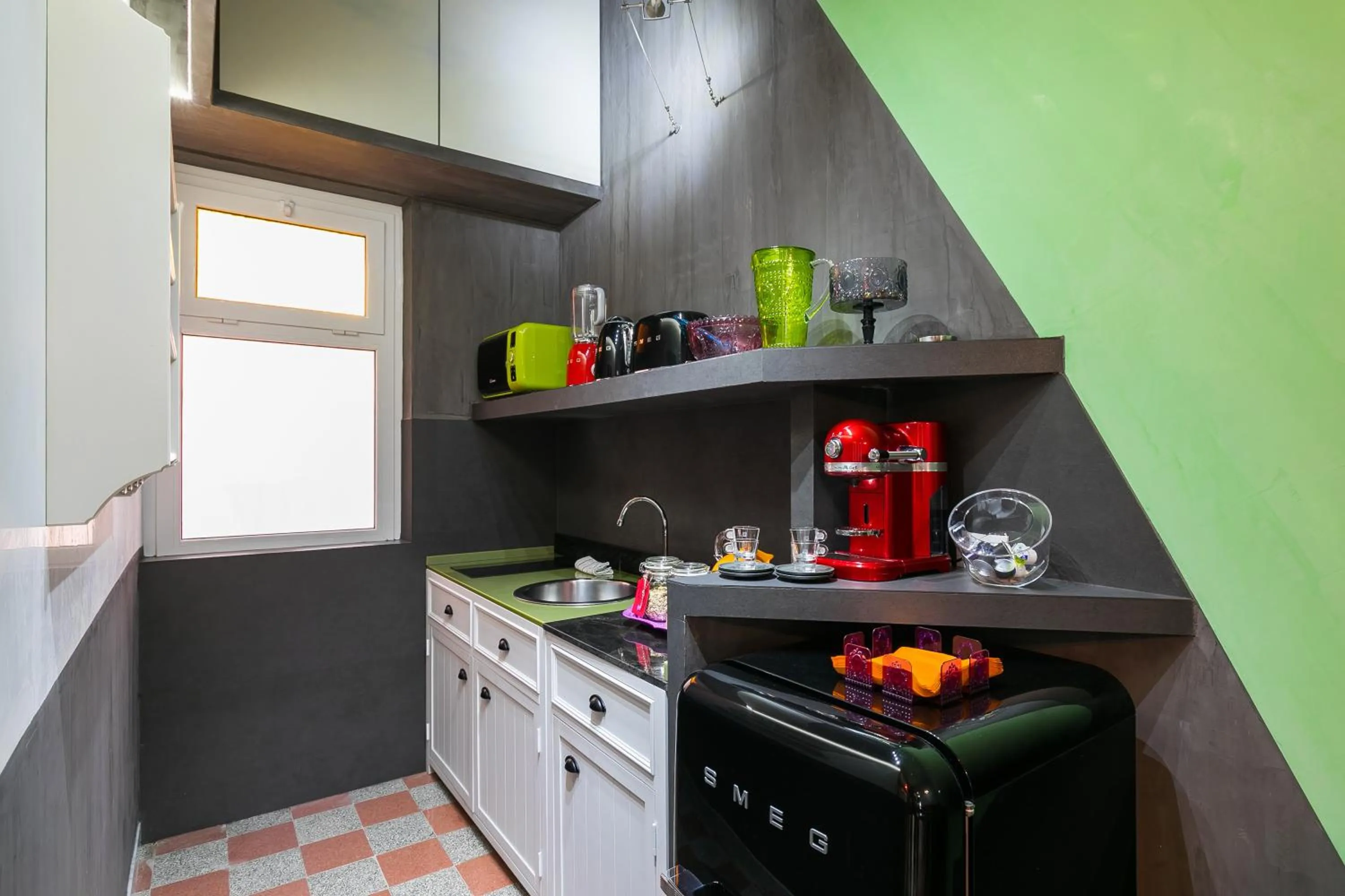 Coffee/tea facilities in Appartamenti MarcoAurelio49