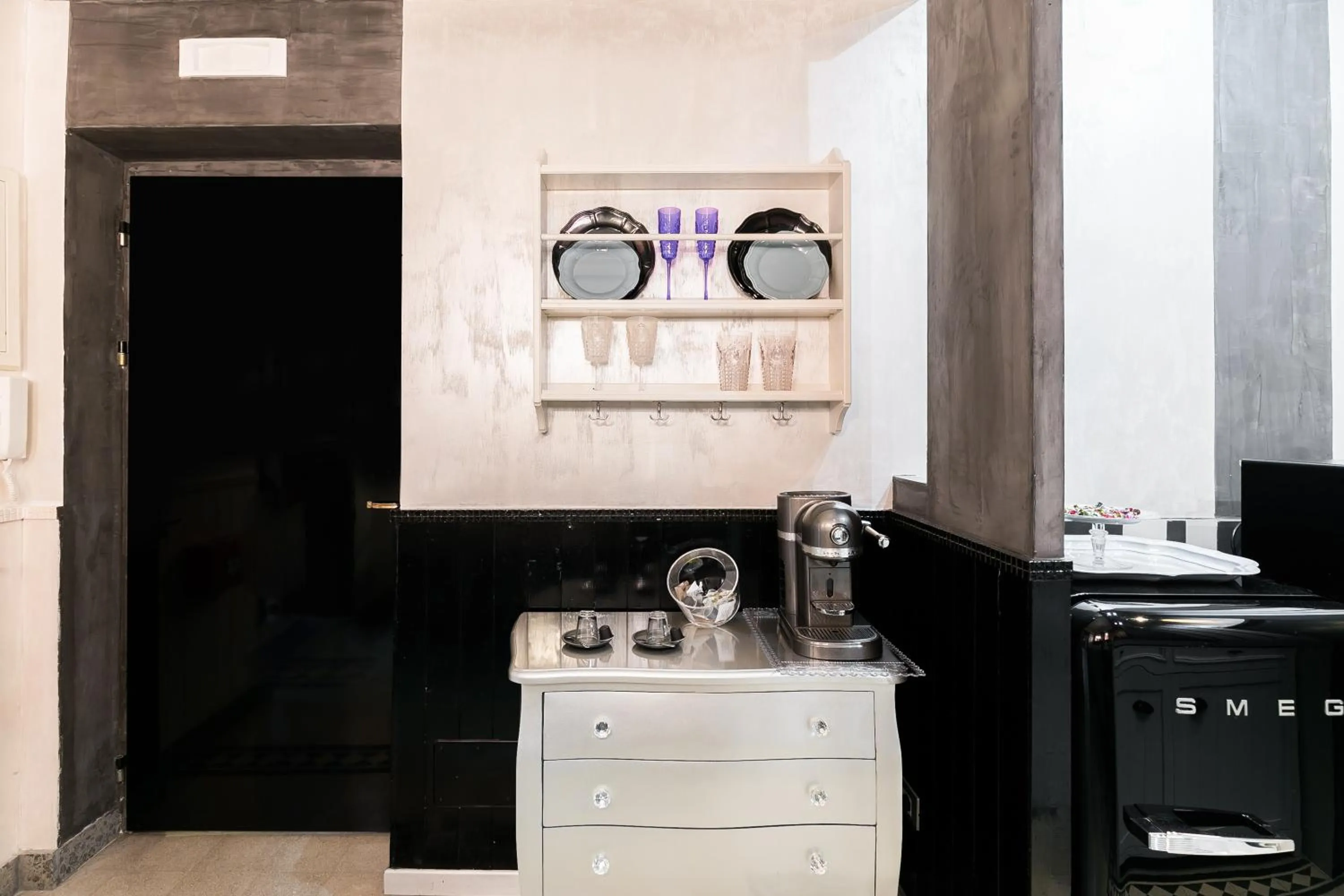 Coffee/tea facilities in Appartamenti MarcoAurelio49