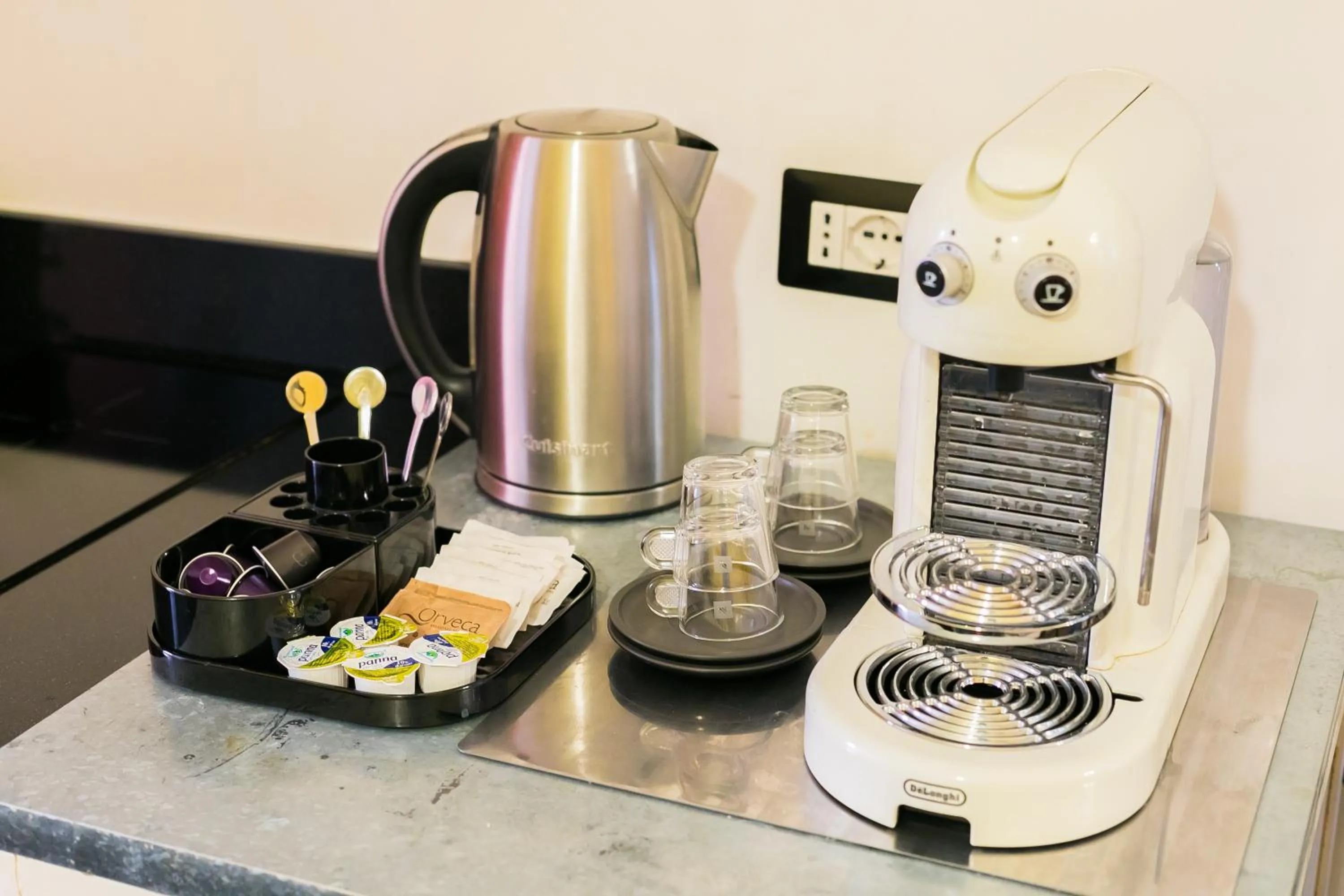 Coffee/tea facilities in Appartamenti MarcoAurelio49