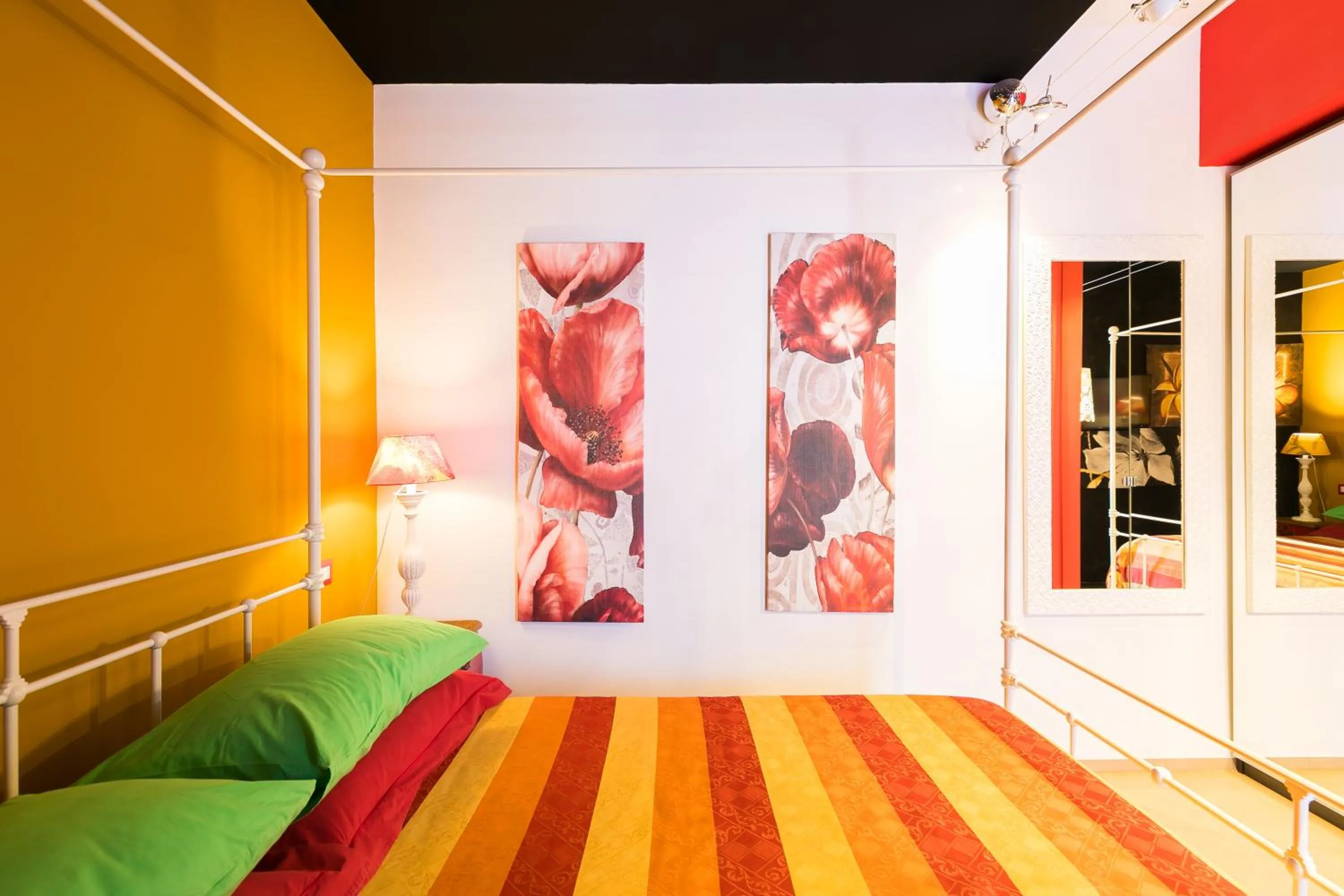 Bedroom, Bed in Appartamenti MarcoAurelio49