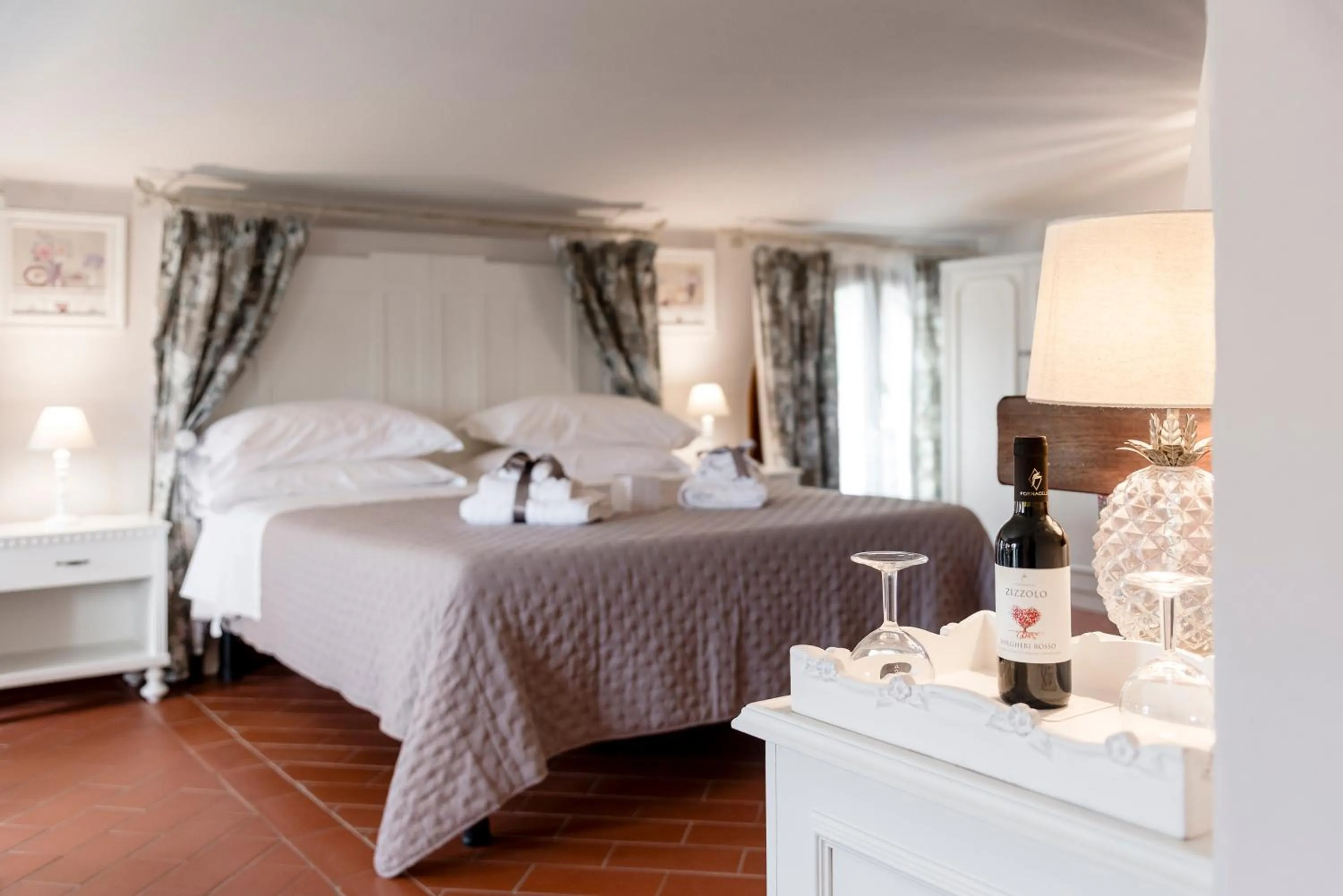 Bedroom, Bed in Giardino della Pieve Relais- Adult Only