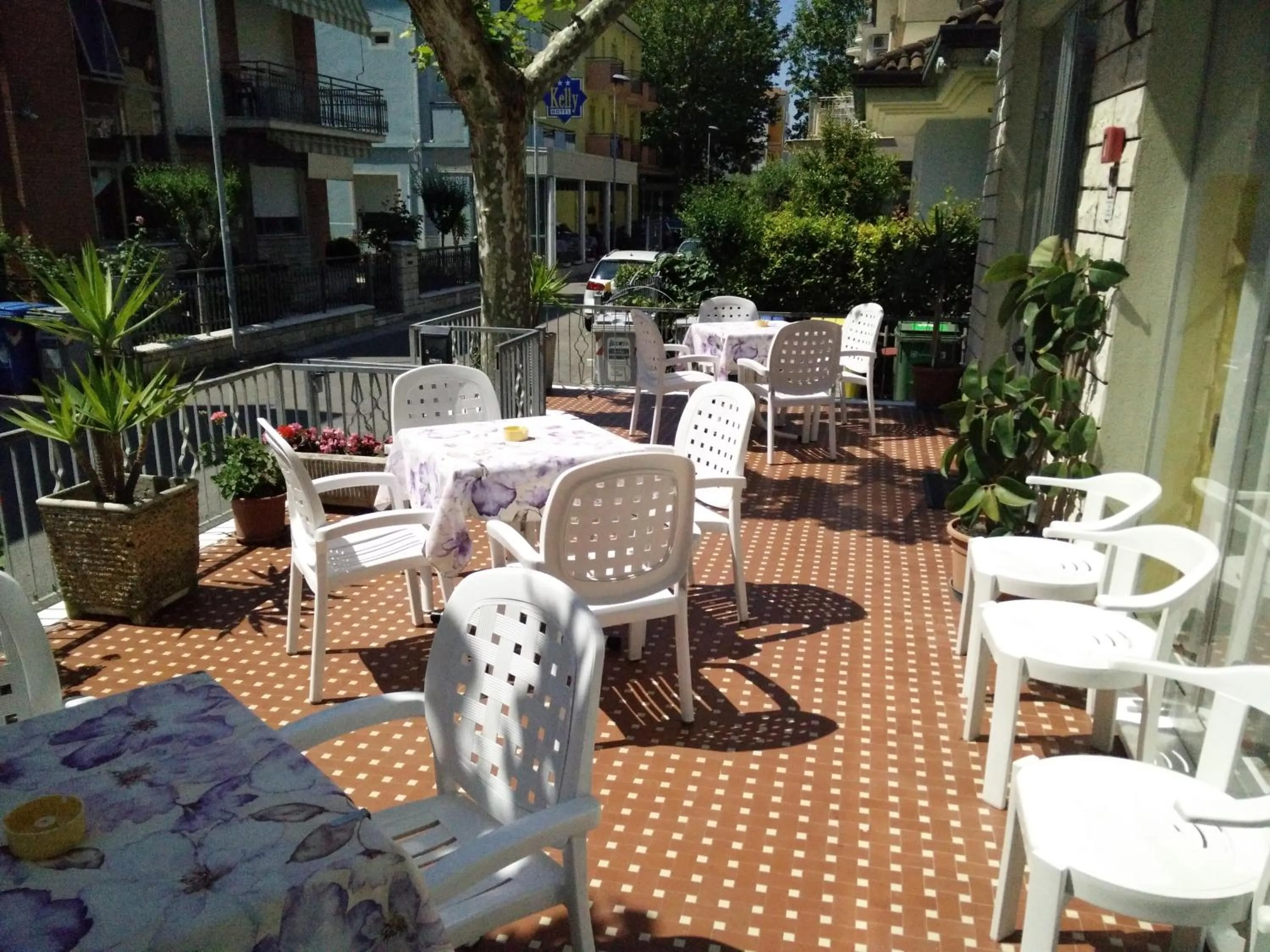 Patio in Hotel Ronconi