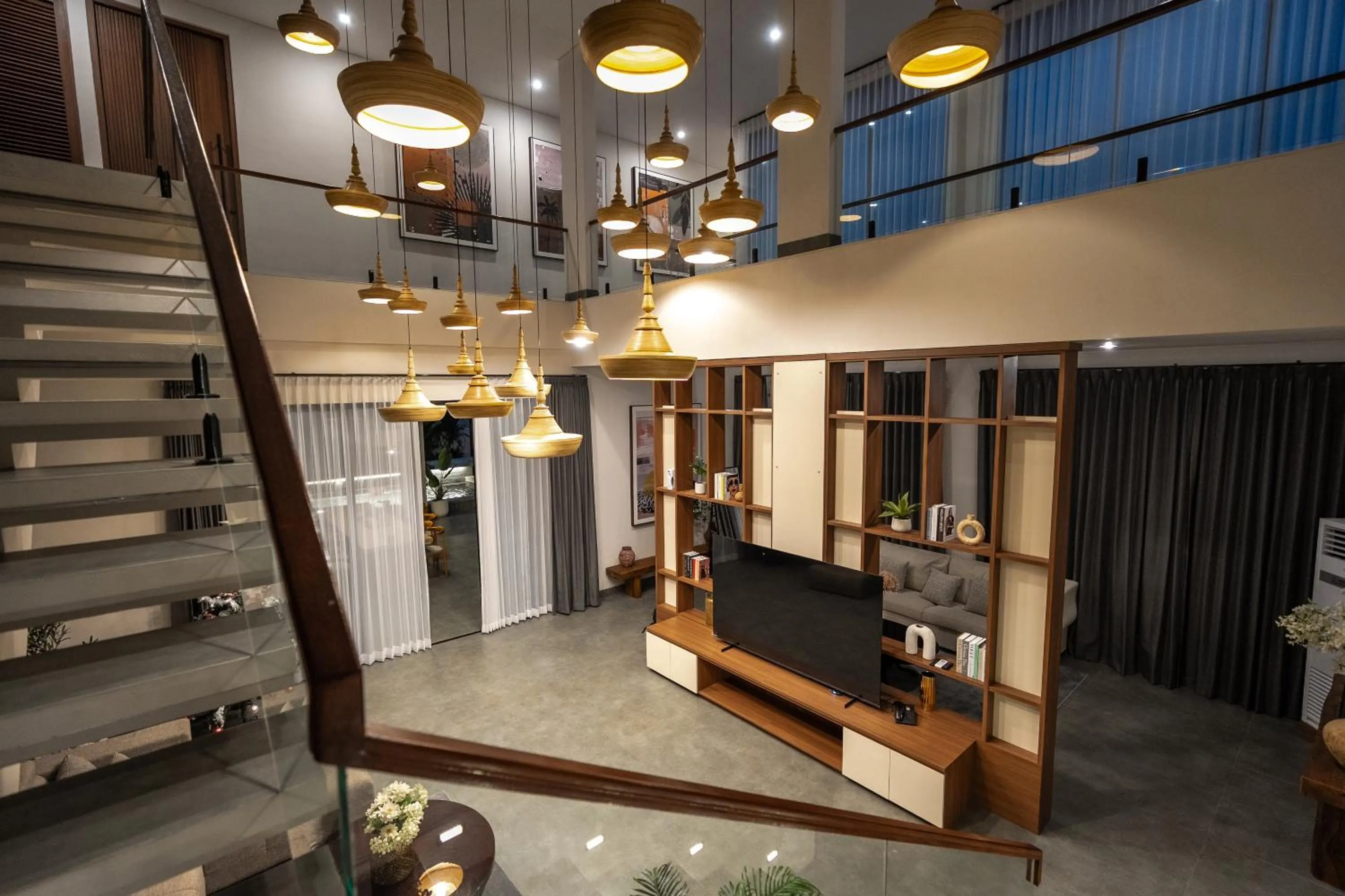 Living room in Ratan Uluwatu Hotel and Villas