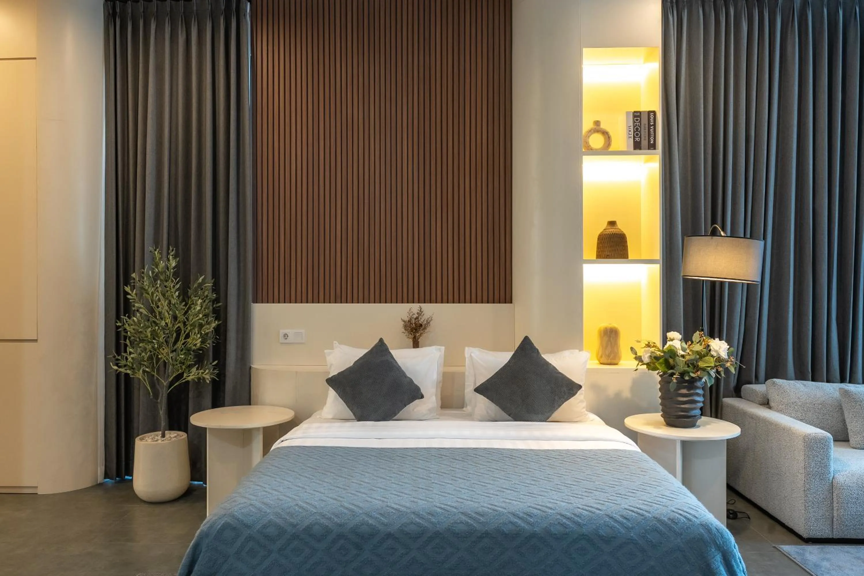 Bed in Ratan Uluwatu Hotel and Villas