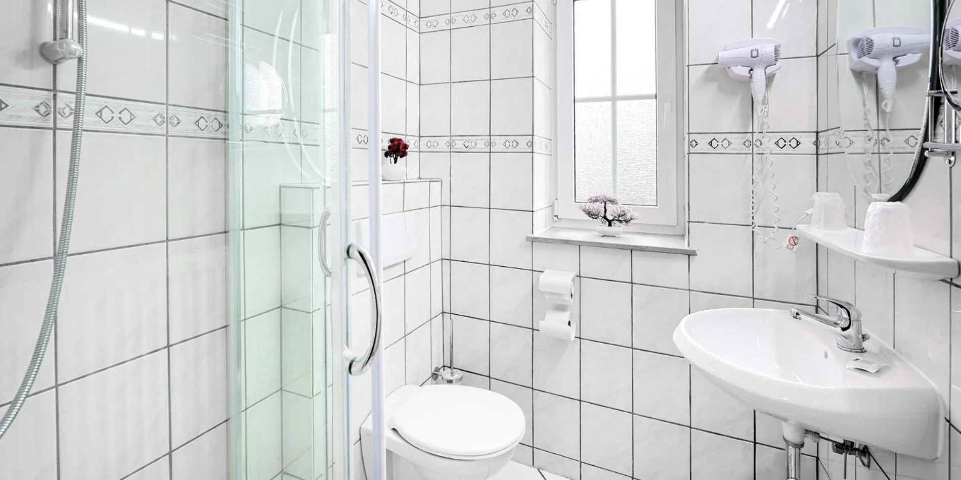 Bathroom in DUA Hotel