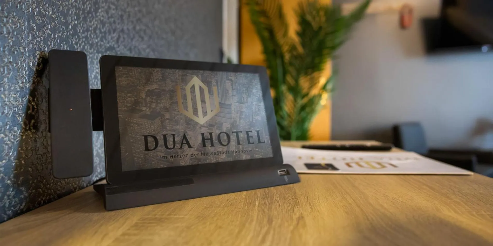 Logo/Certificate/Sign in DUA Hotel