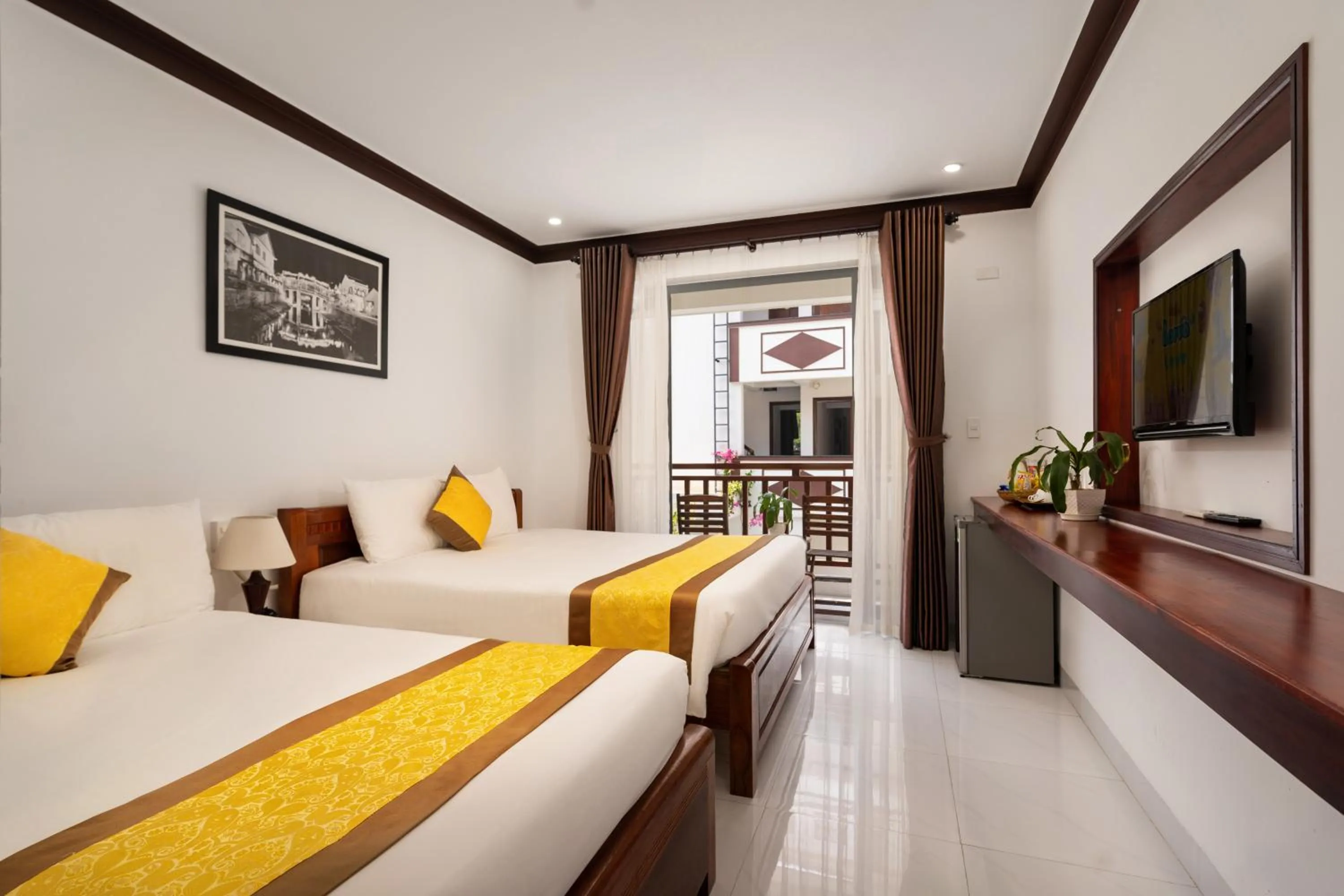 Bed in Haemer Villa Hoi An