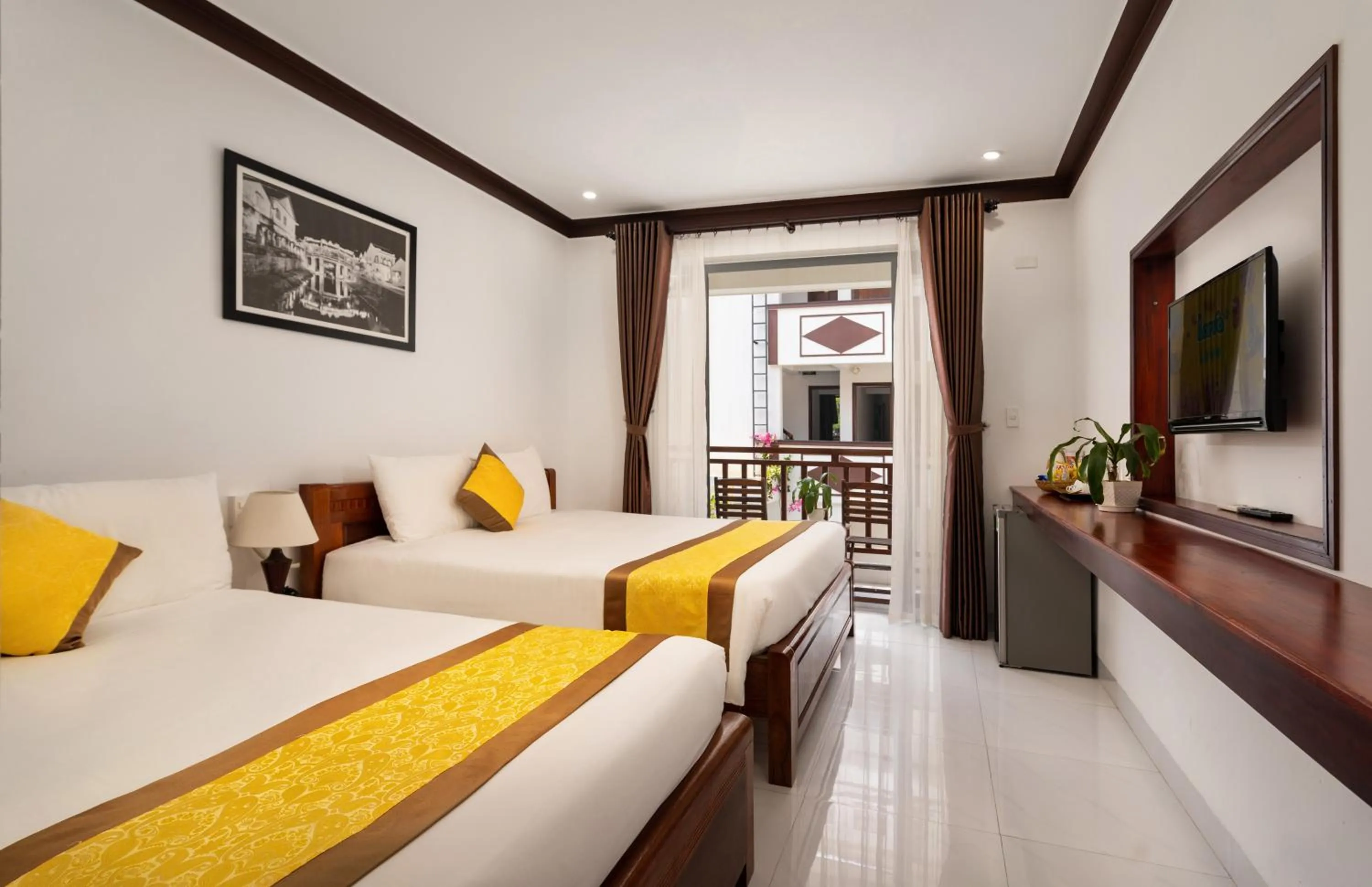 Bed in Haemer Villa Hoi An
